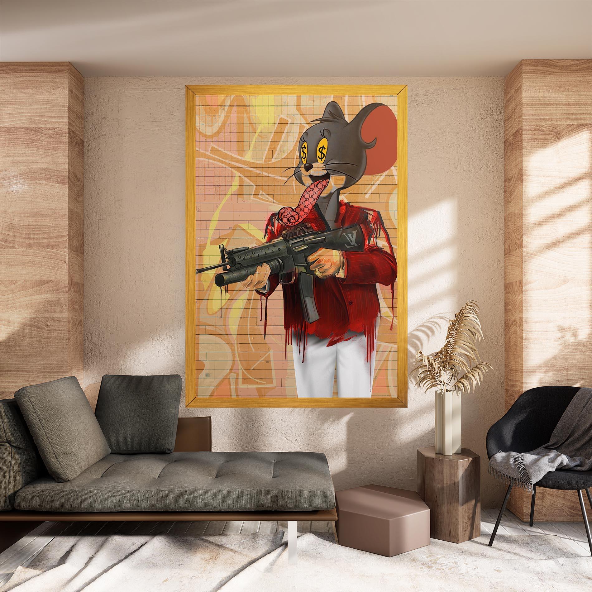 Obraz na Płótnie Jerry mockup 8