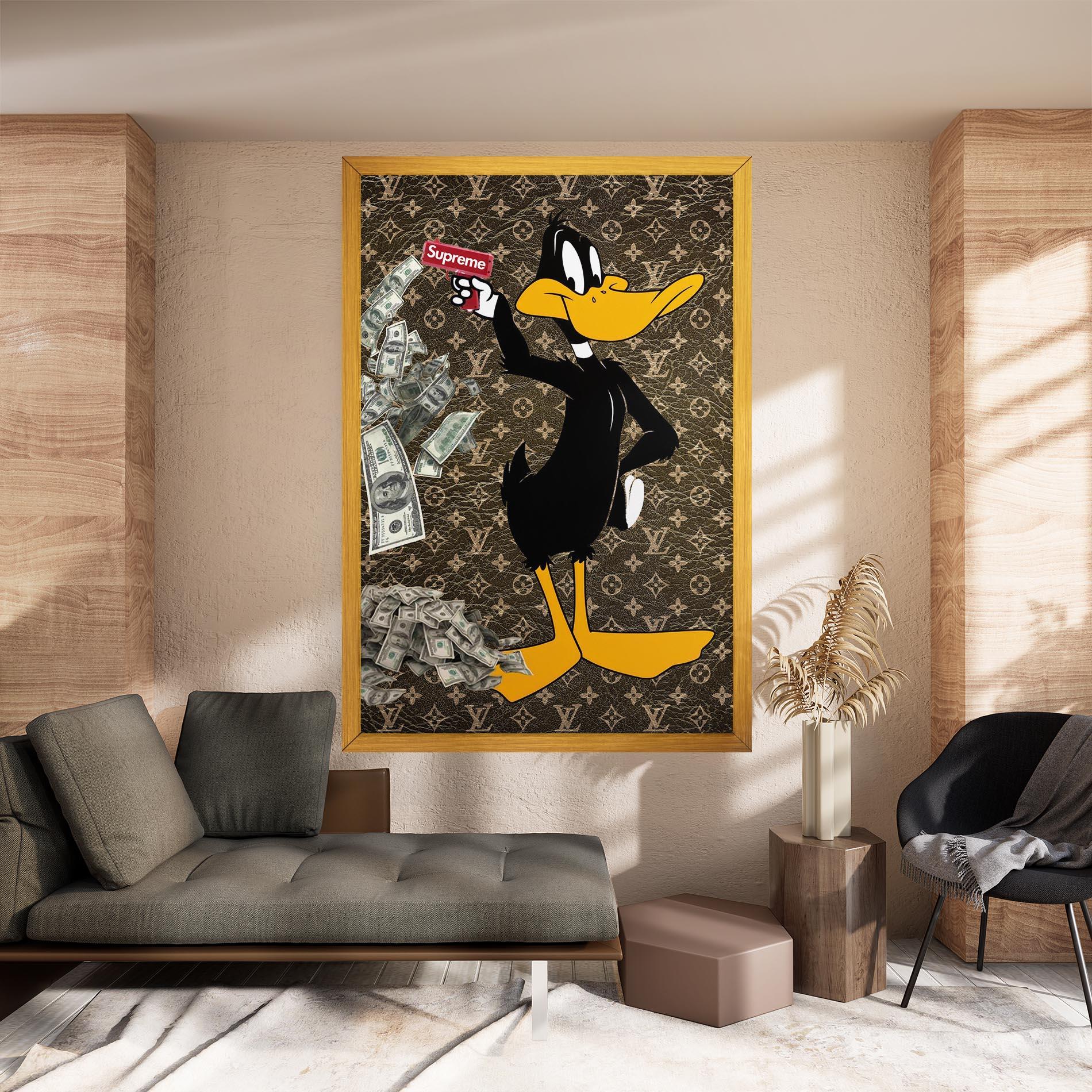 Obraz na Płótnie Supreme Daffy mockup 8