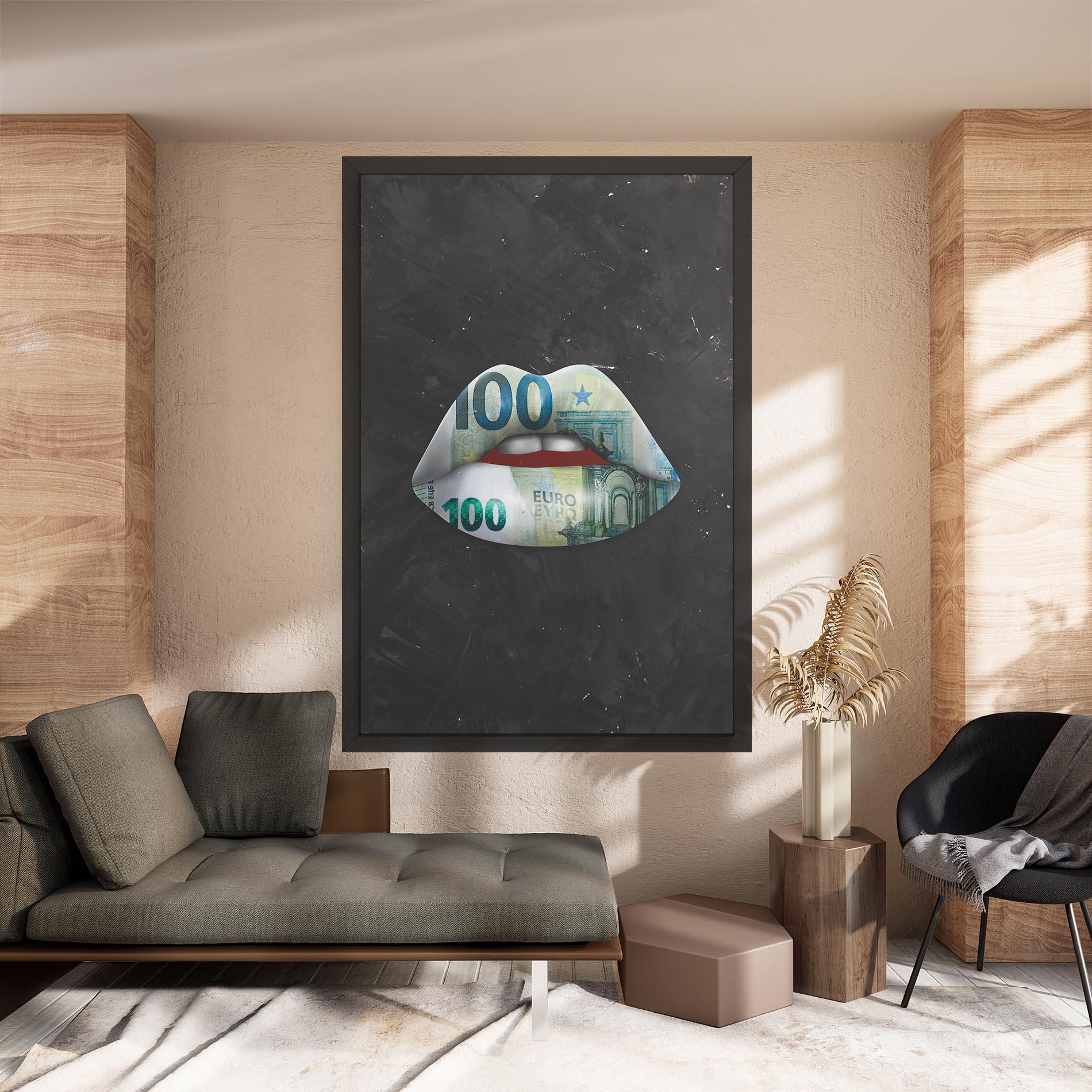 Obraz na Płótnie Money On The Women mockup 8