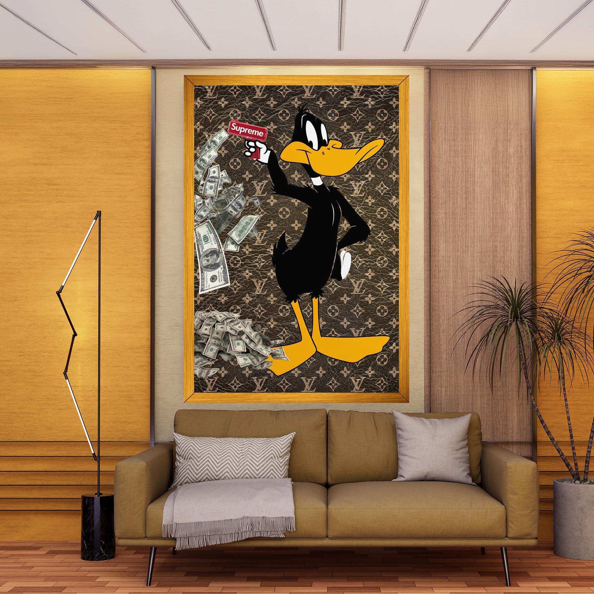 Obraz na Płótnie Supreme Daffy mockup 9
