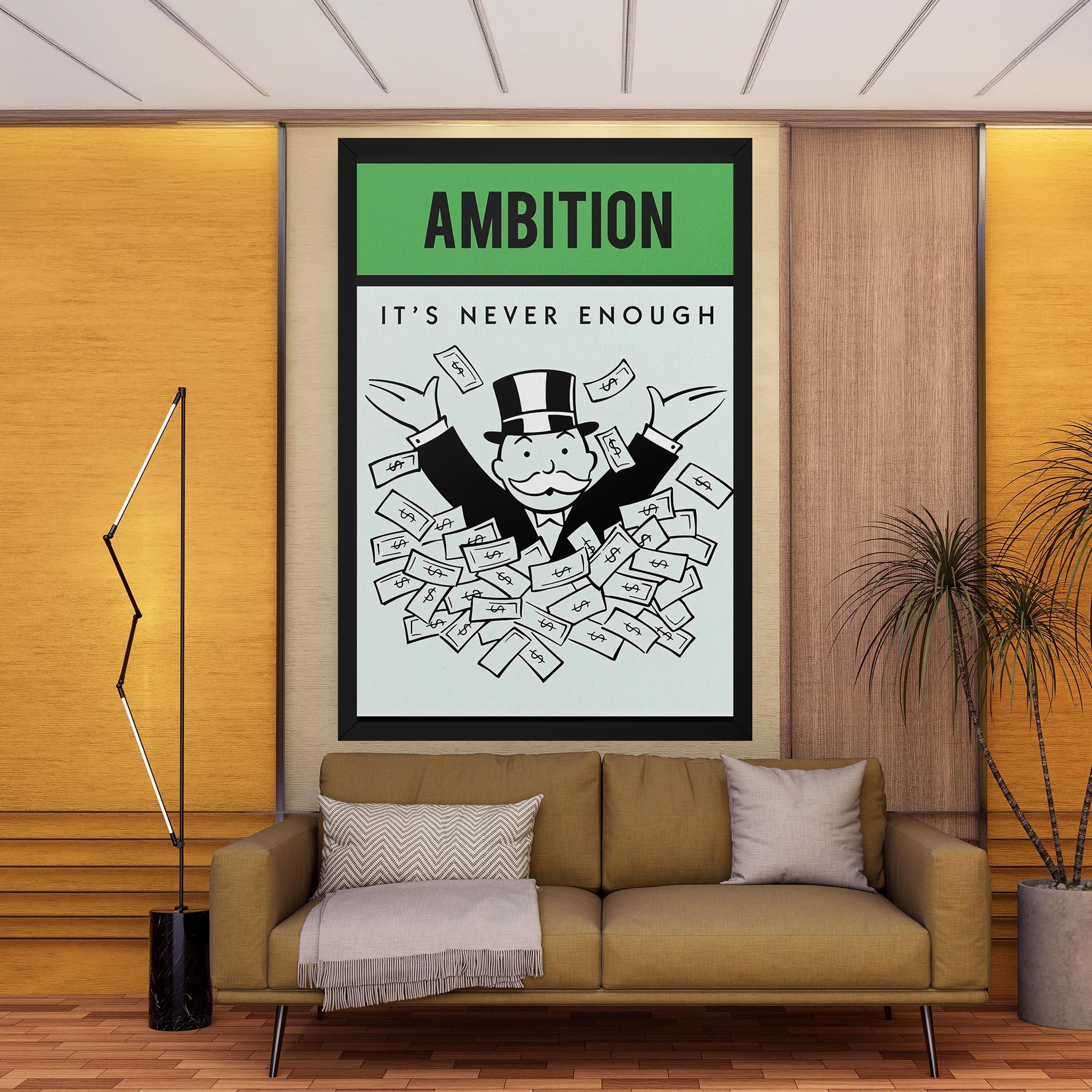 Obraz na Płótnie AMBITION mockup 9