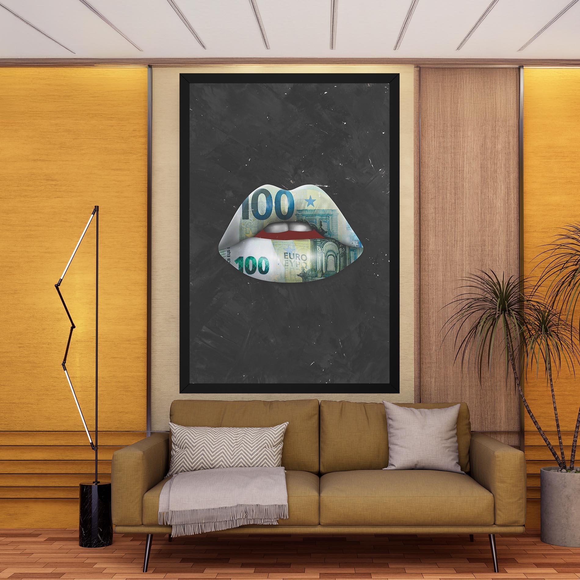 Obraz na Płótnie Money On The Women mockup 9