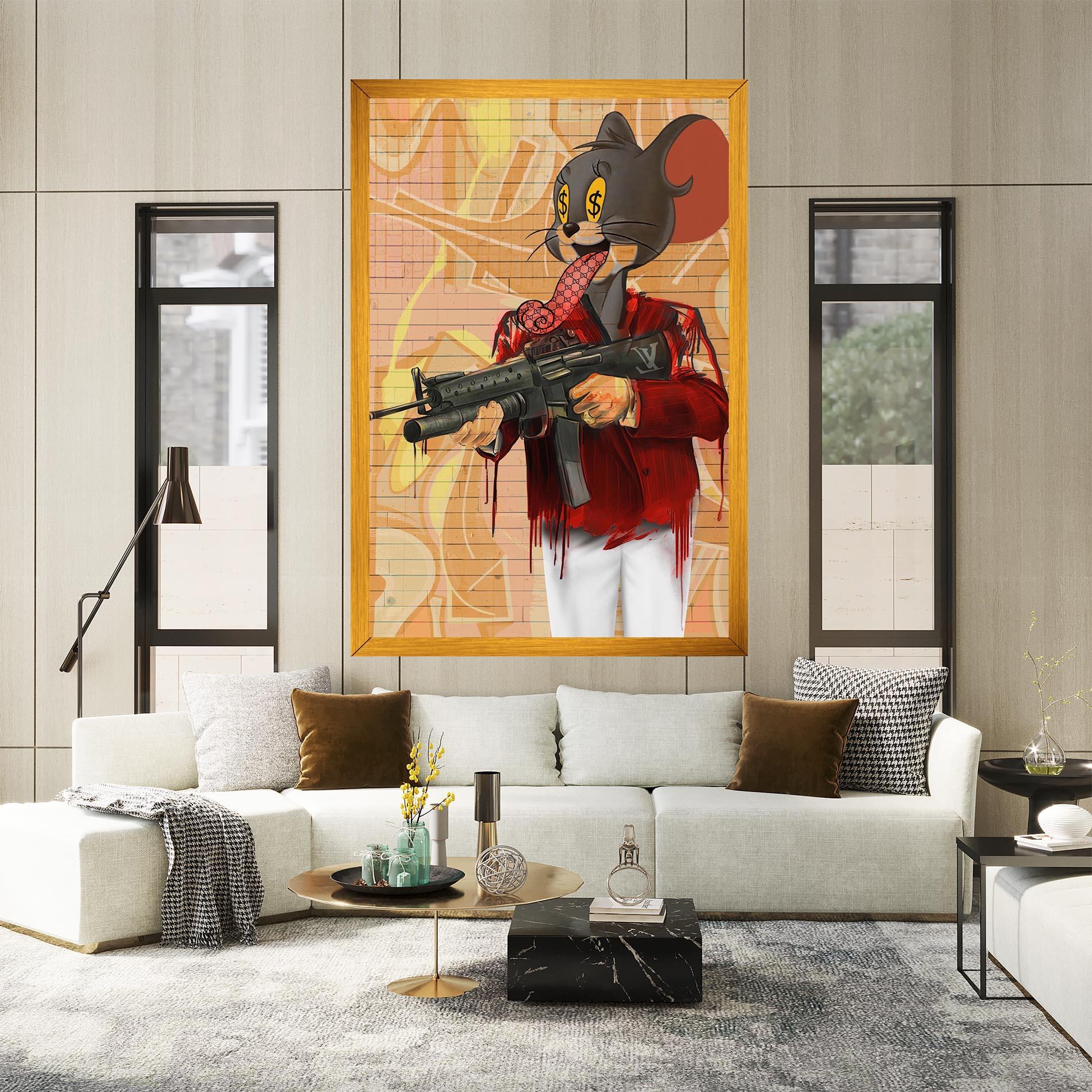 Obraz na Płótnie Jerry mockup 2