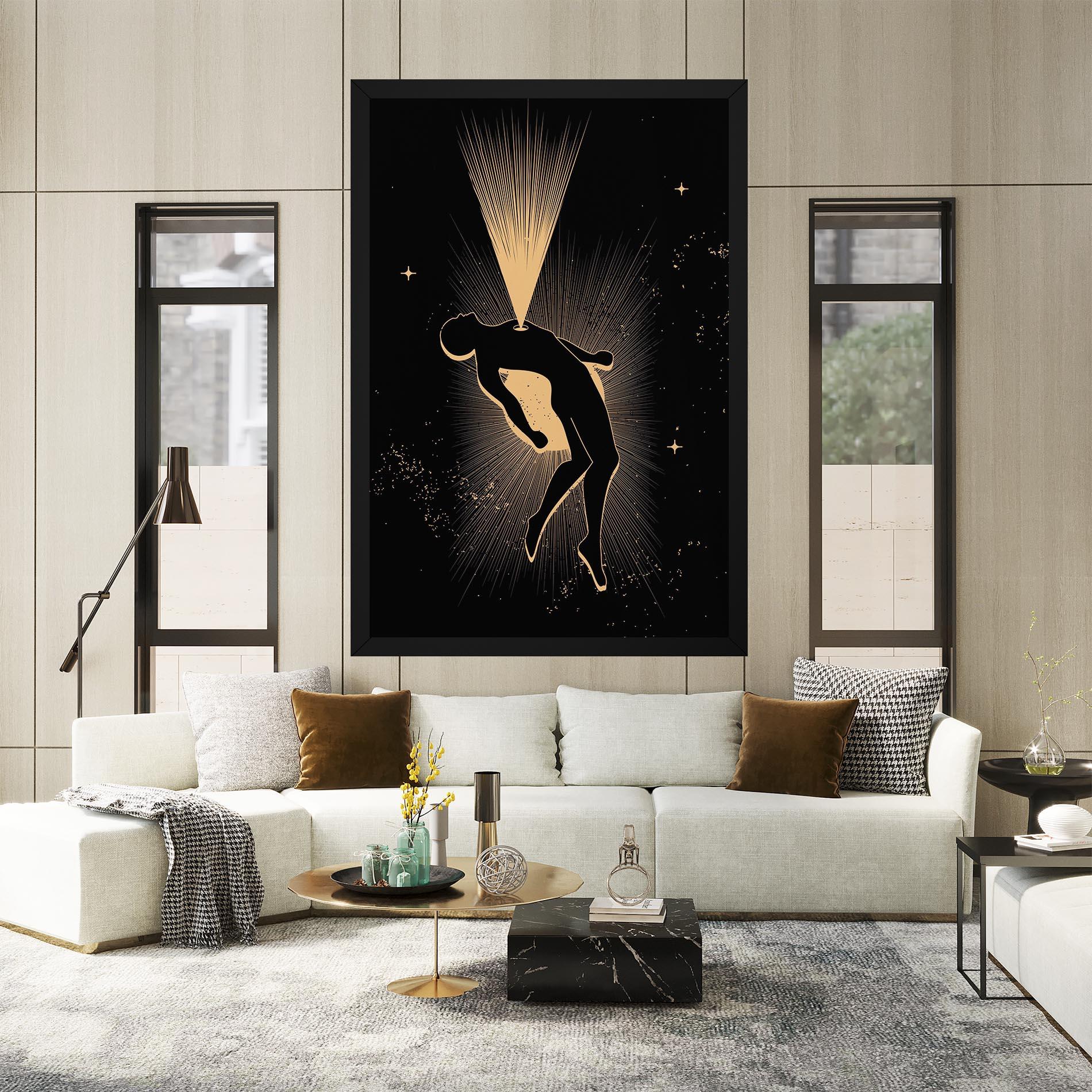 Obraz na Płótnie Body And Soul mockup 2