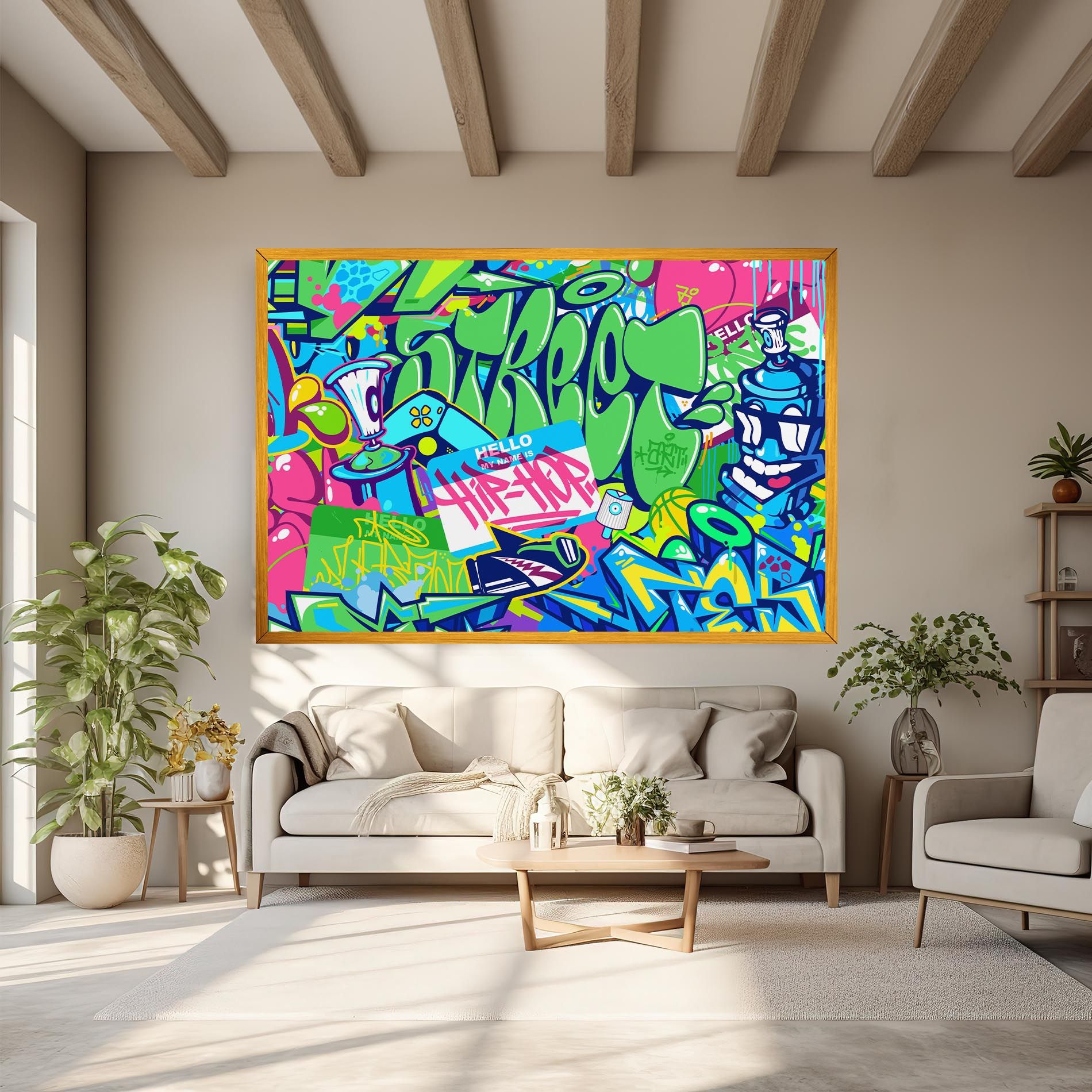 Colorful Hip Hop mockup 6