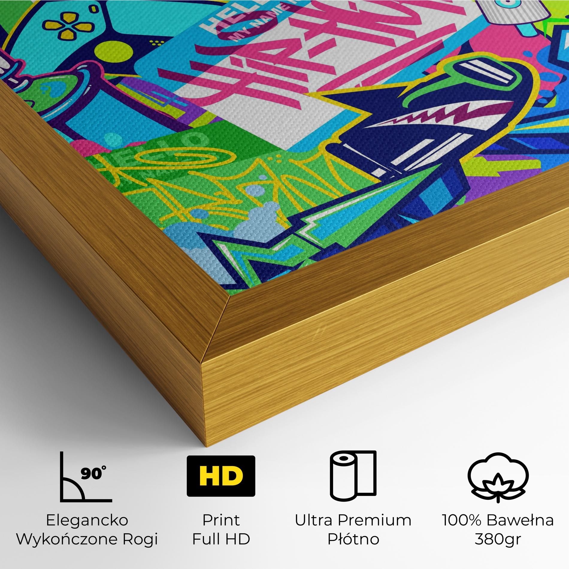 Colorful Hip Hop mockup 4