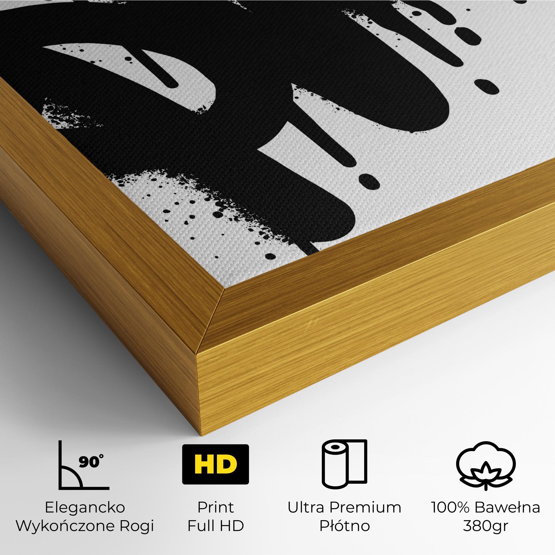 Obraz na Płótnie Graffiti Savage mockup 4