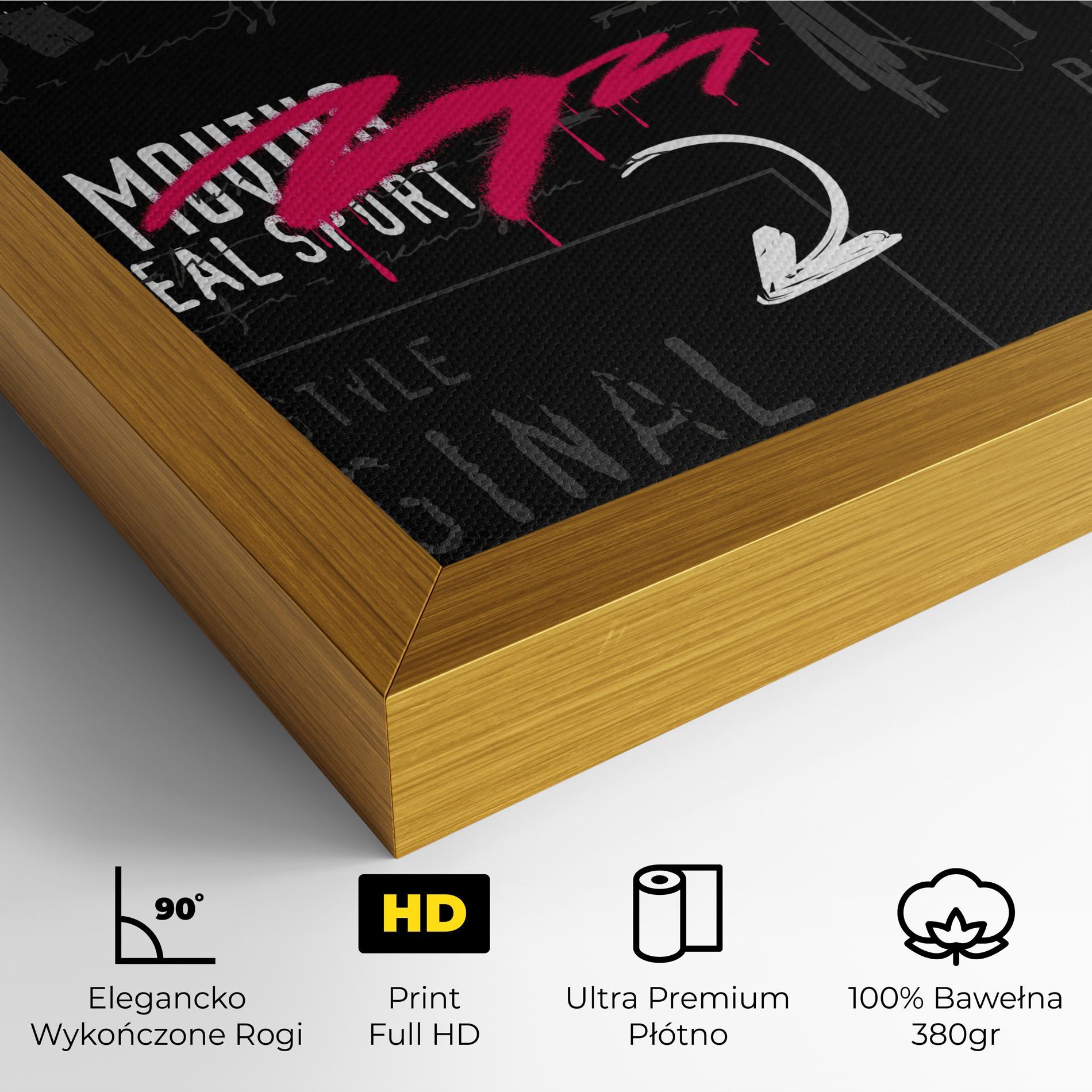 Obraz na Płótnie Skater Spray mockup 4