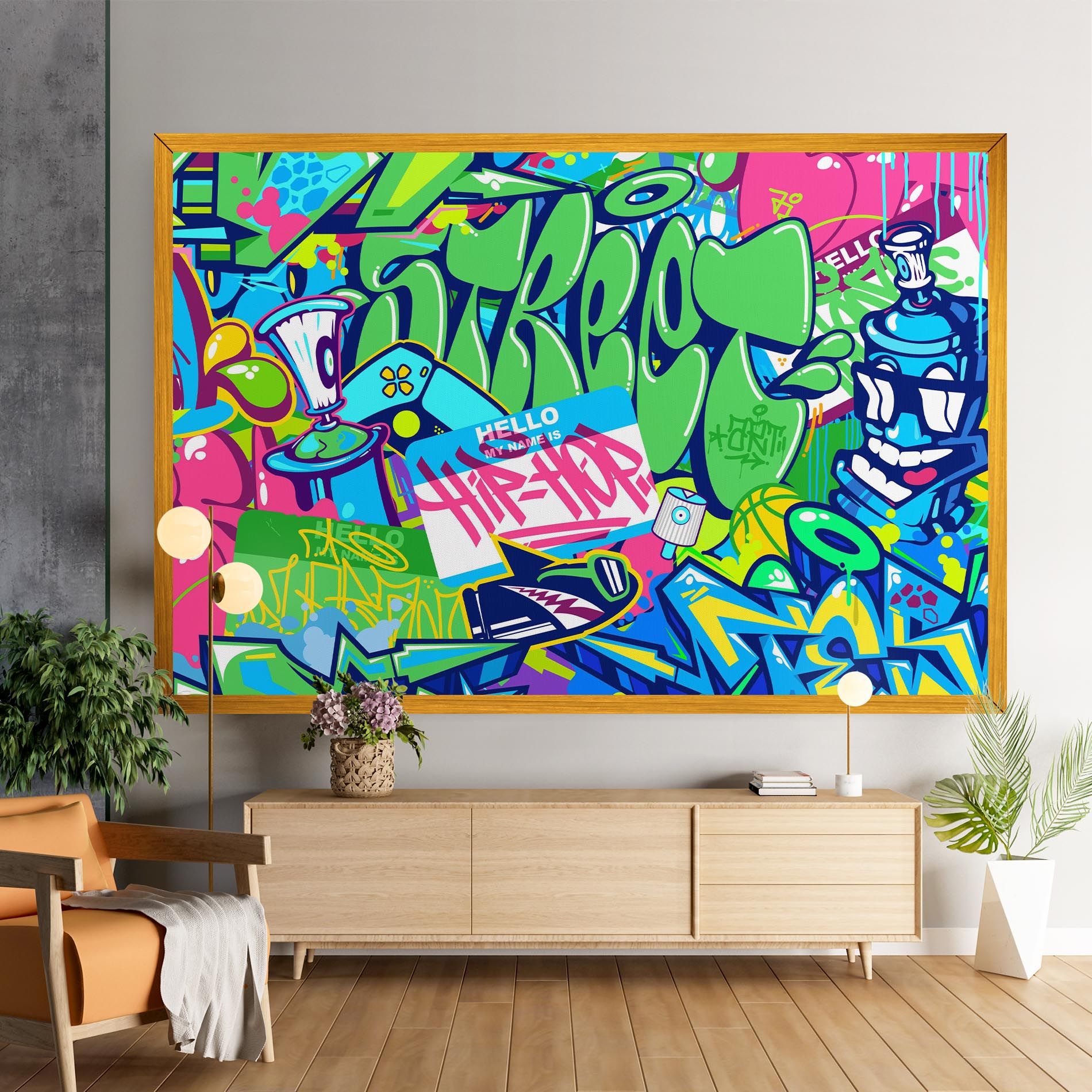 Colorful Hip Hop mockup 9
