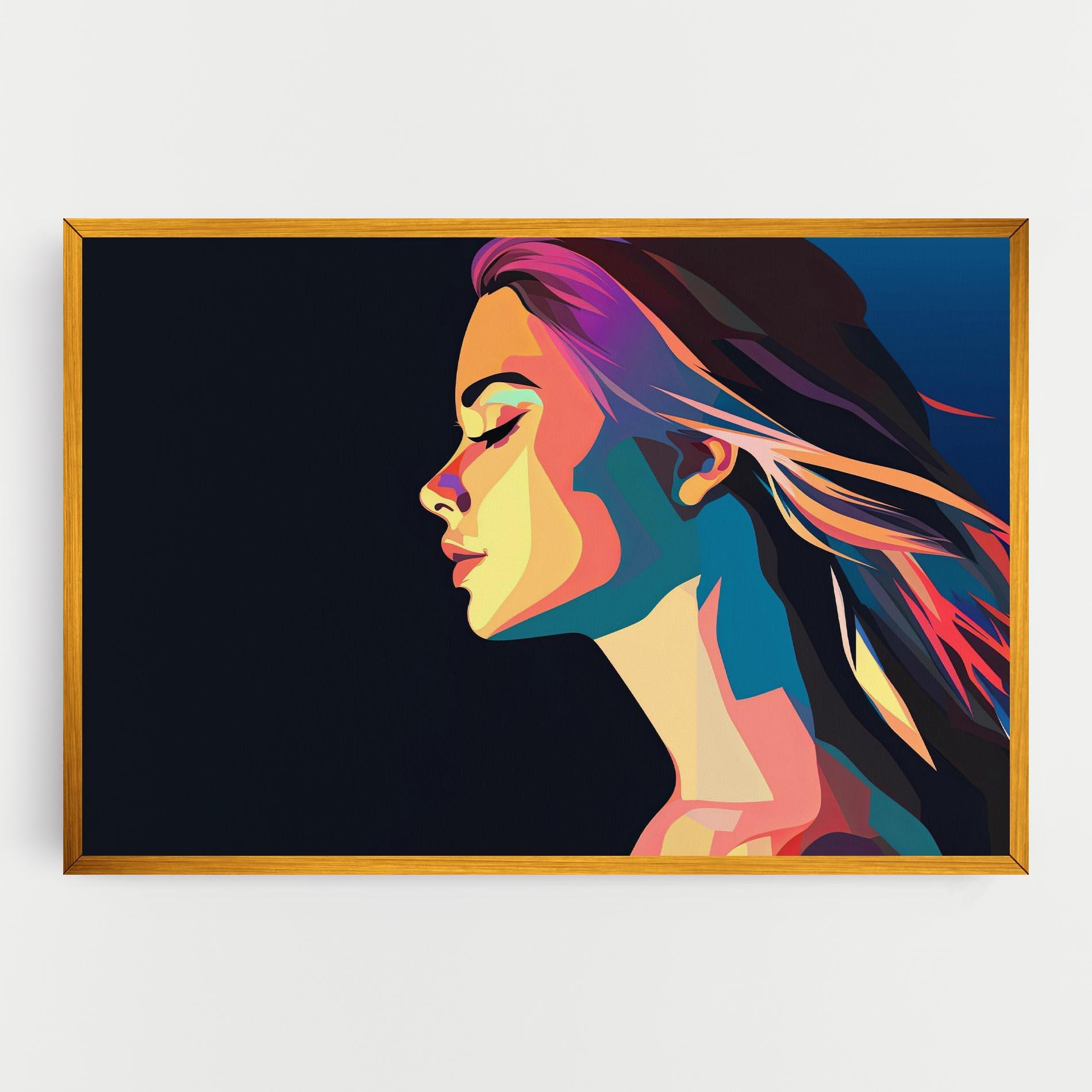 Obraz na Płótnie Worm Pop Light mockup 0