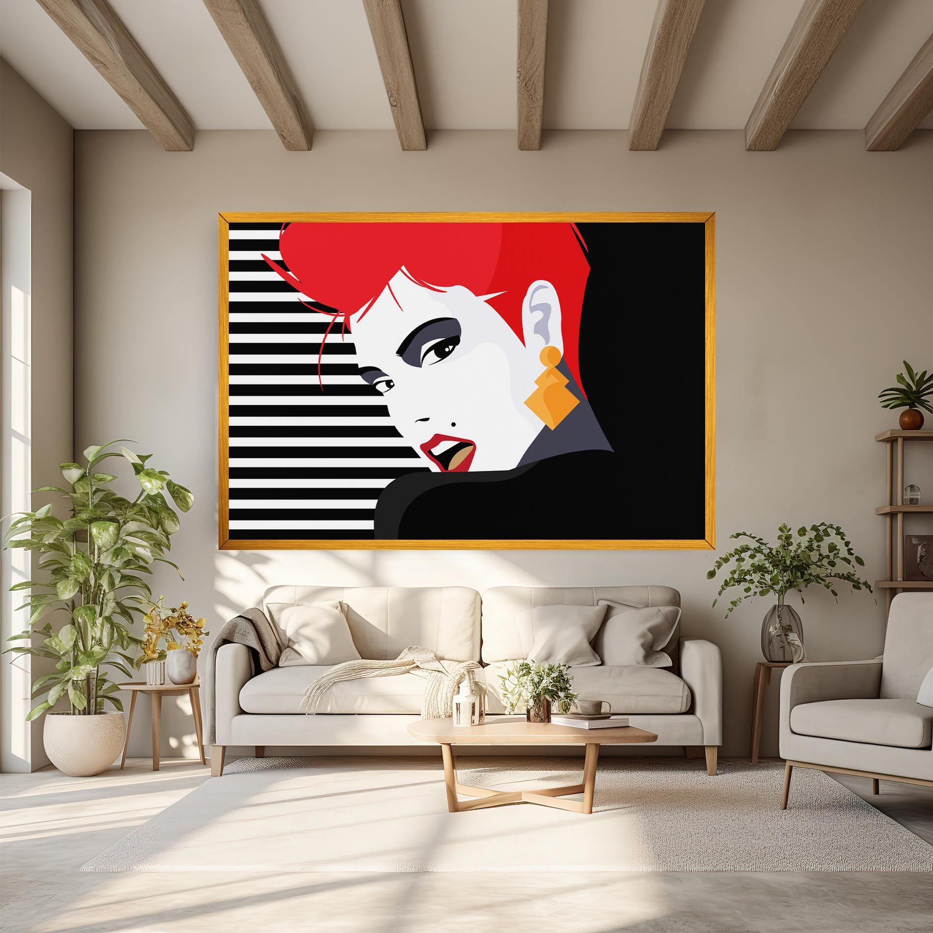 Red Pop Hair mockup 6