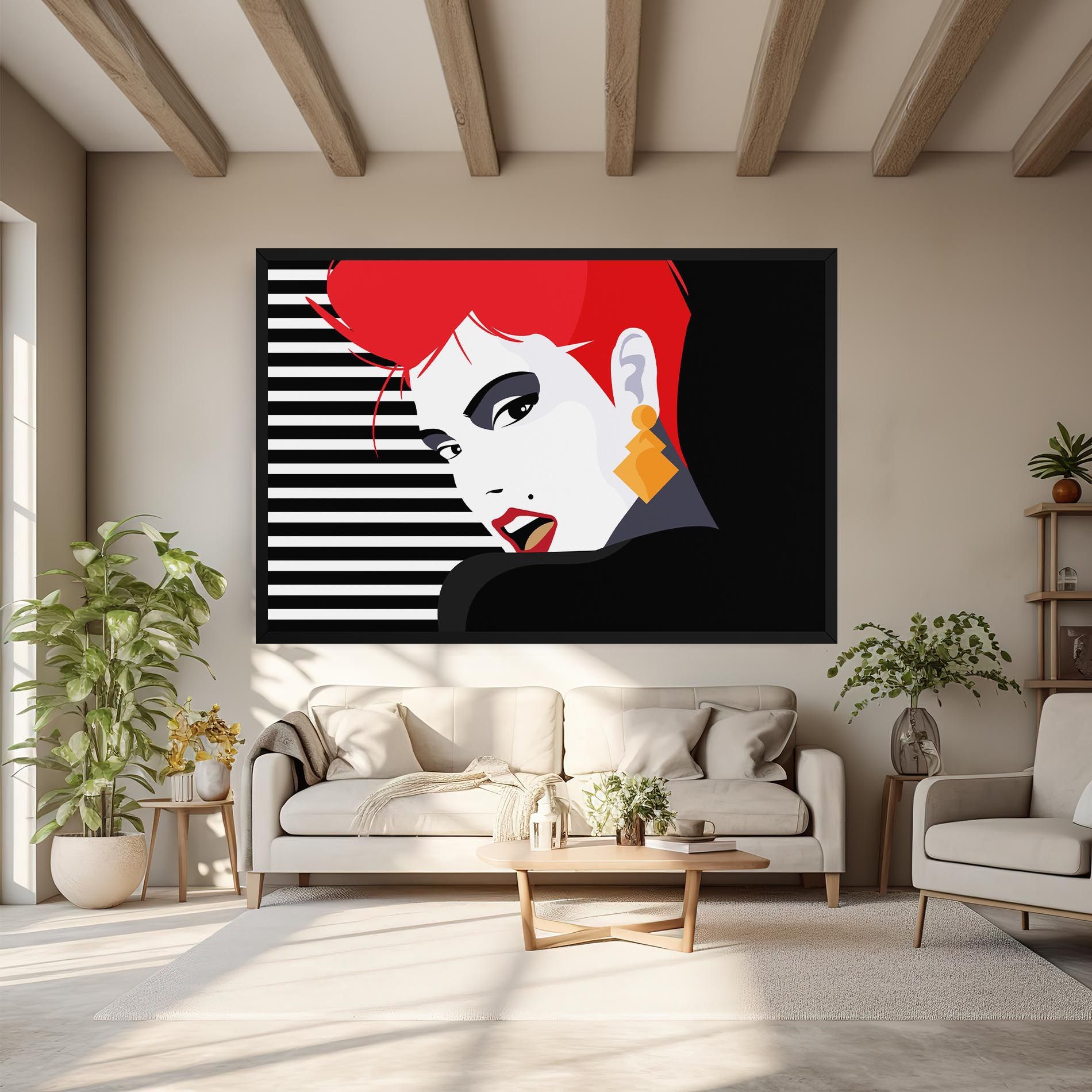 Red Pop Hair mockup 6