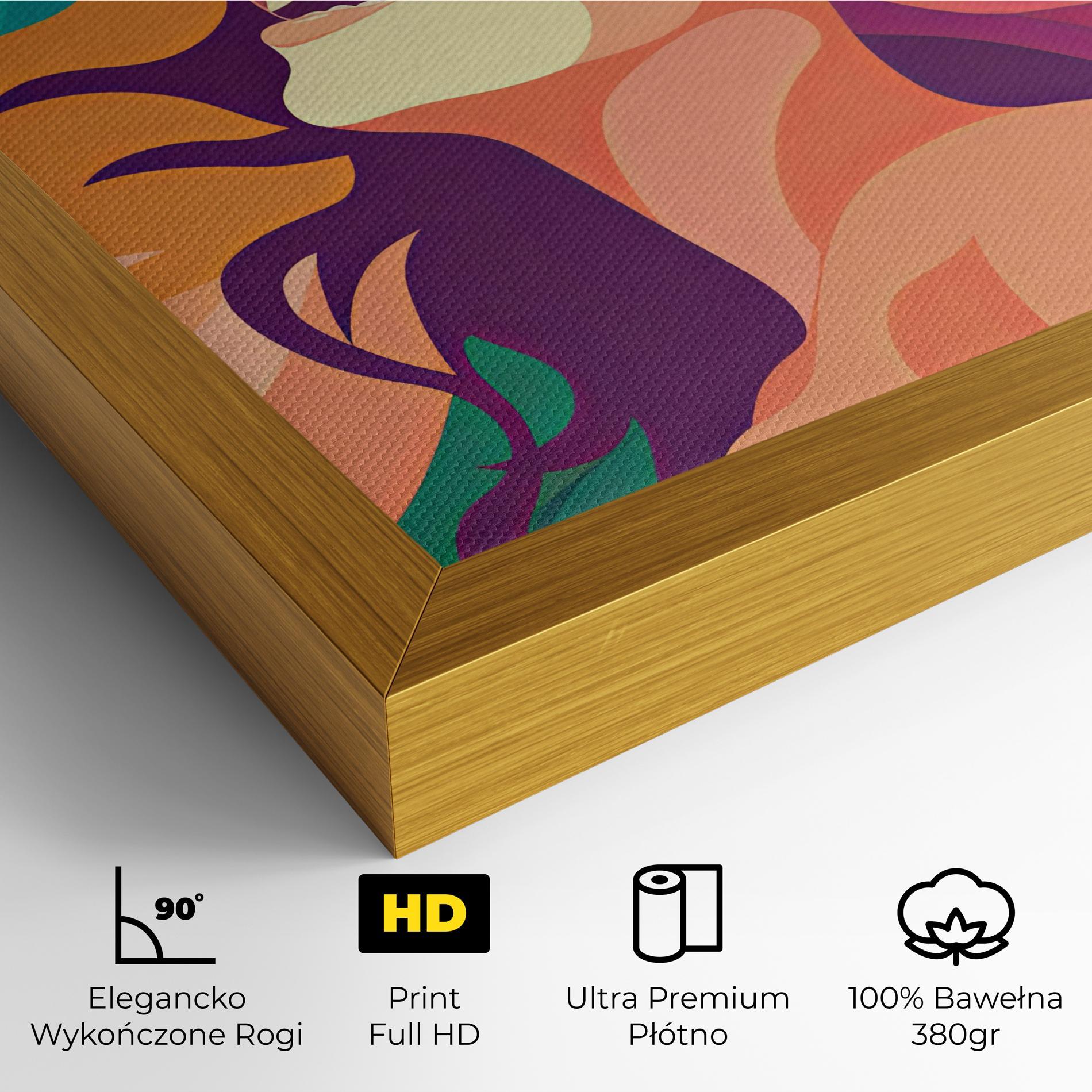 Obraz na Płótnie Pink Pop Hair mockup 4