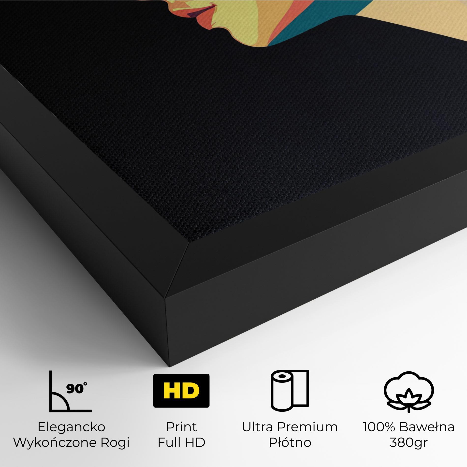 Obraz na Płótnie Worm Pop Light mockup 4