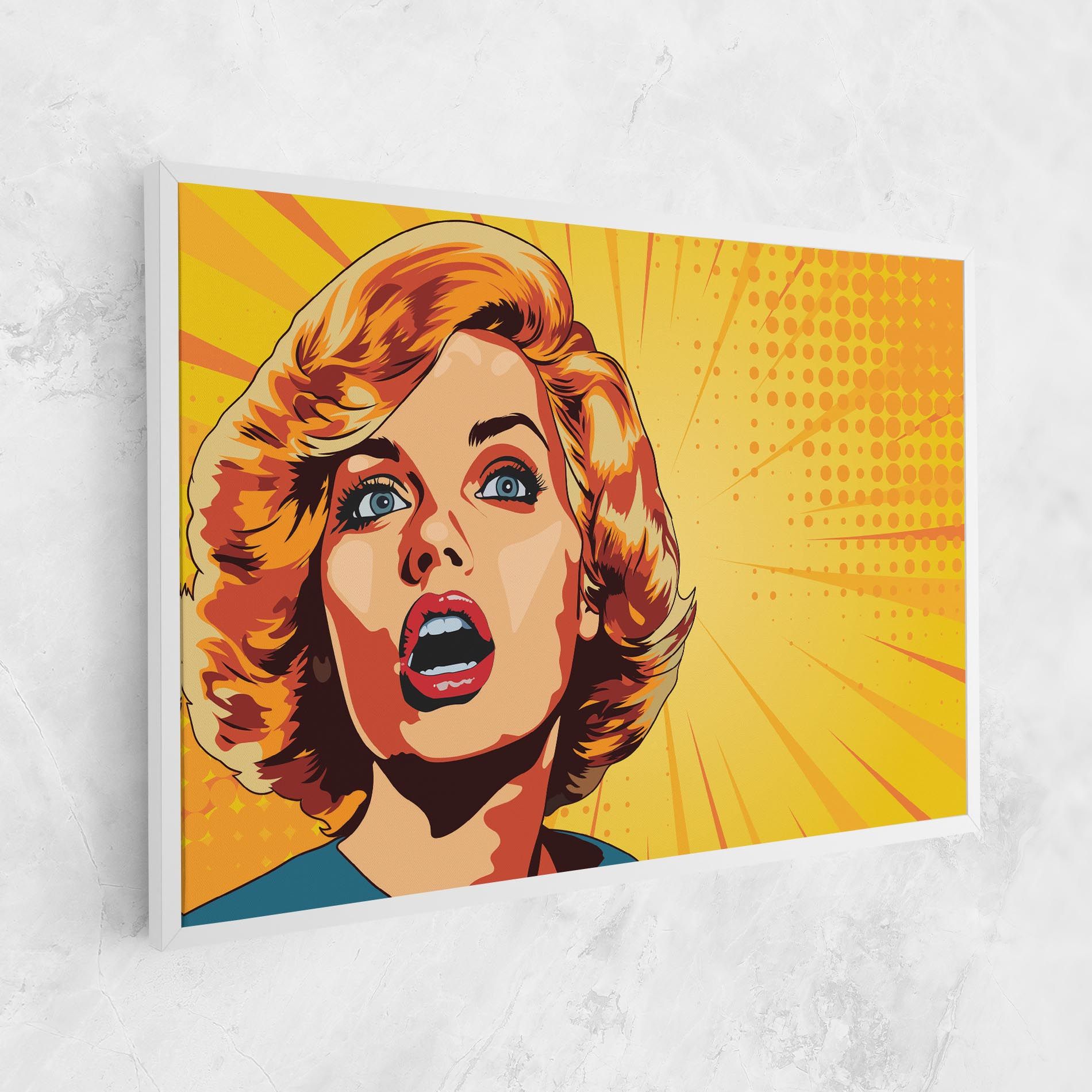 Surprised Blonde Lady mockup 1