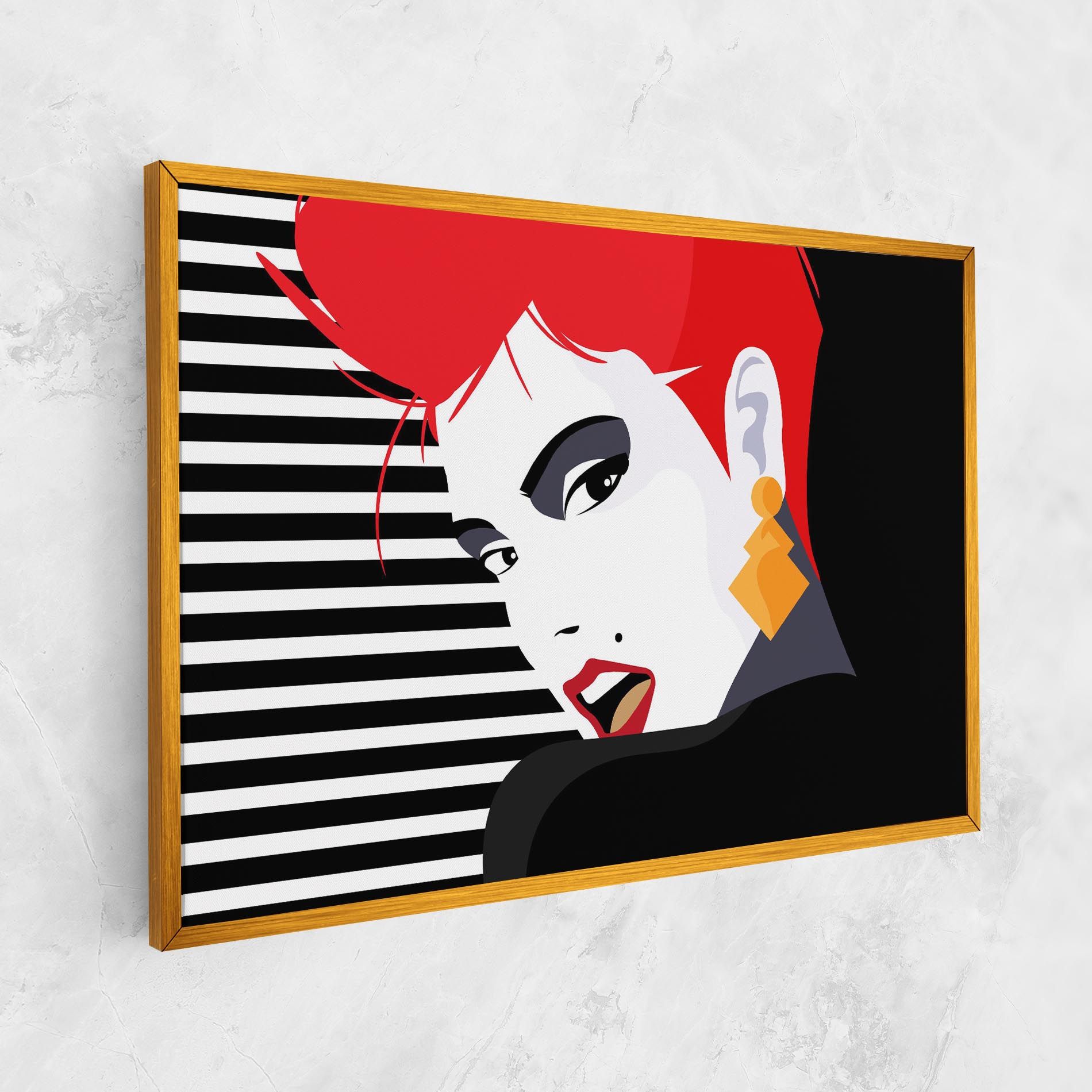 Red Pop Hair mockup 1