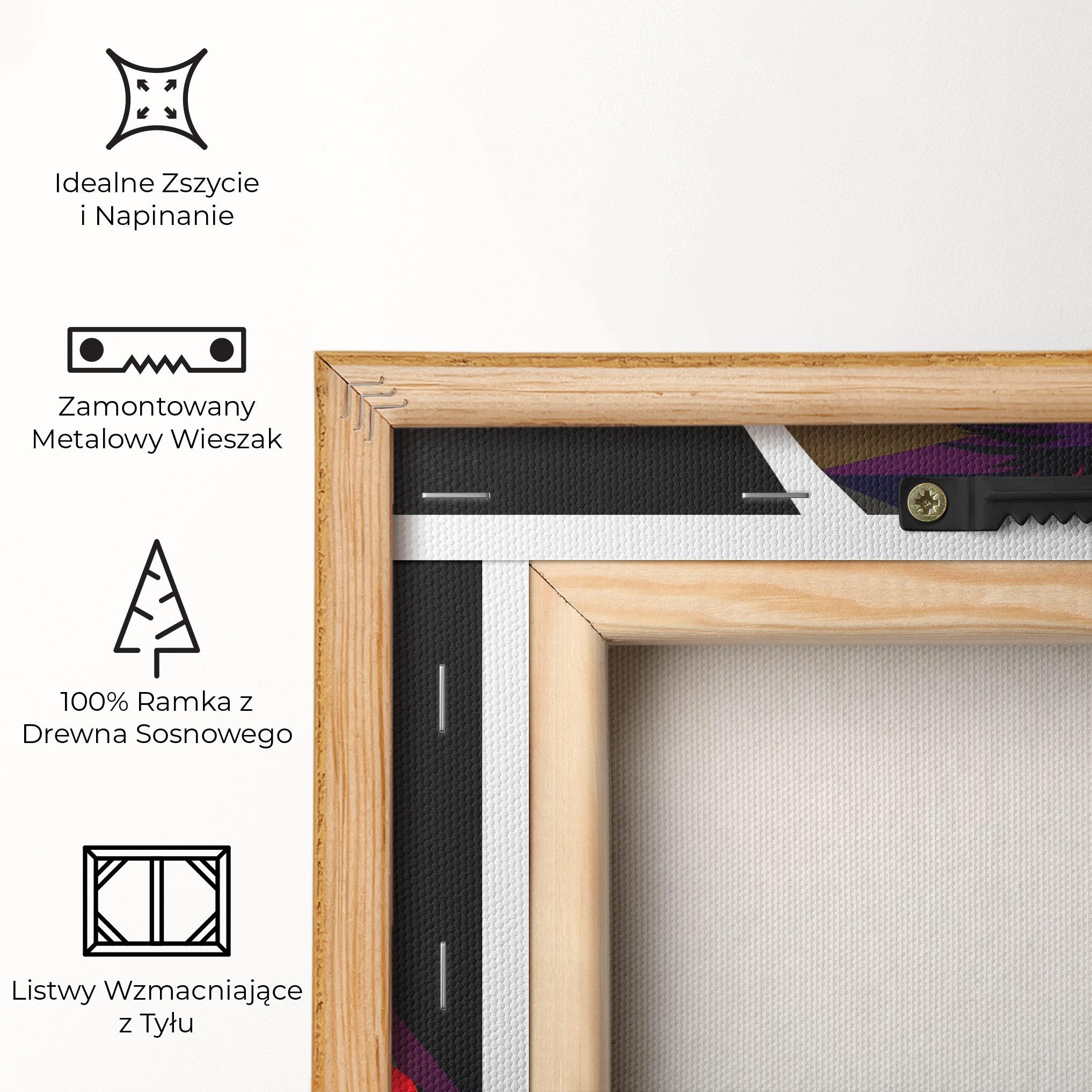 Obraz na Płótnie Orange Pop Light mockup 5