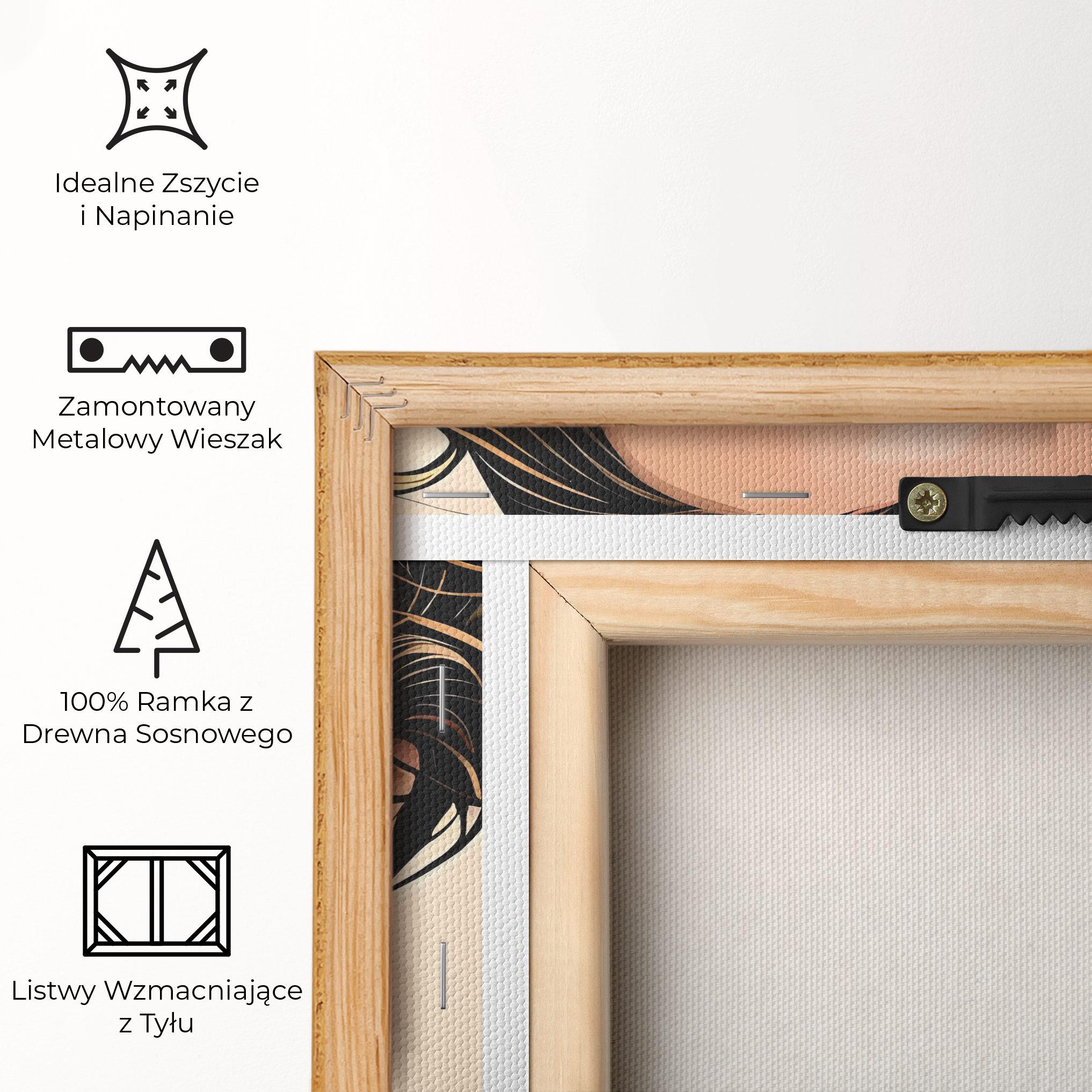 Obraz na Płótnie Red Pop Lips mockup 5