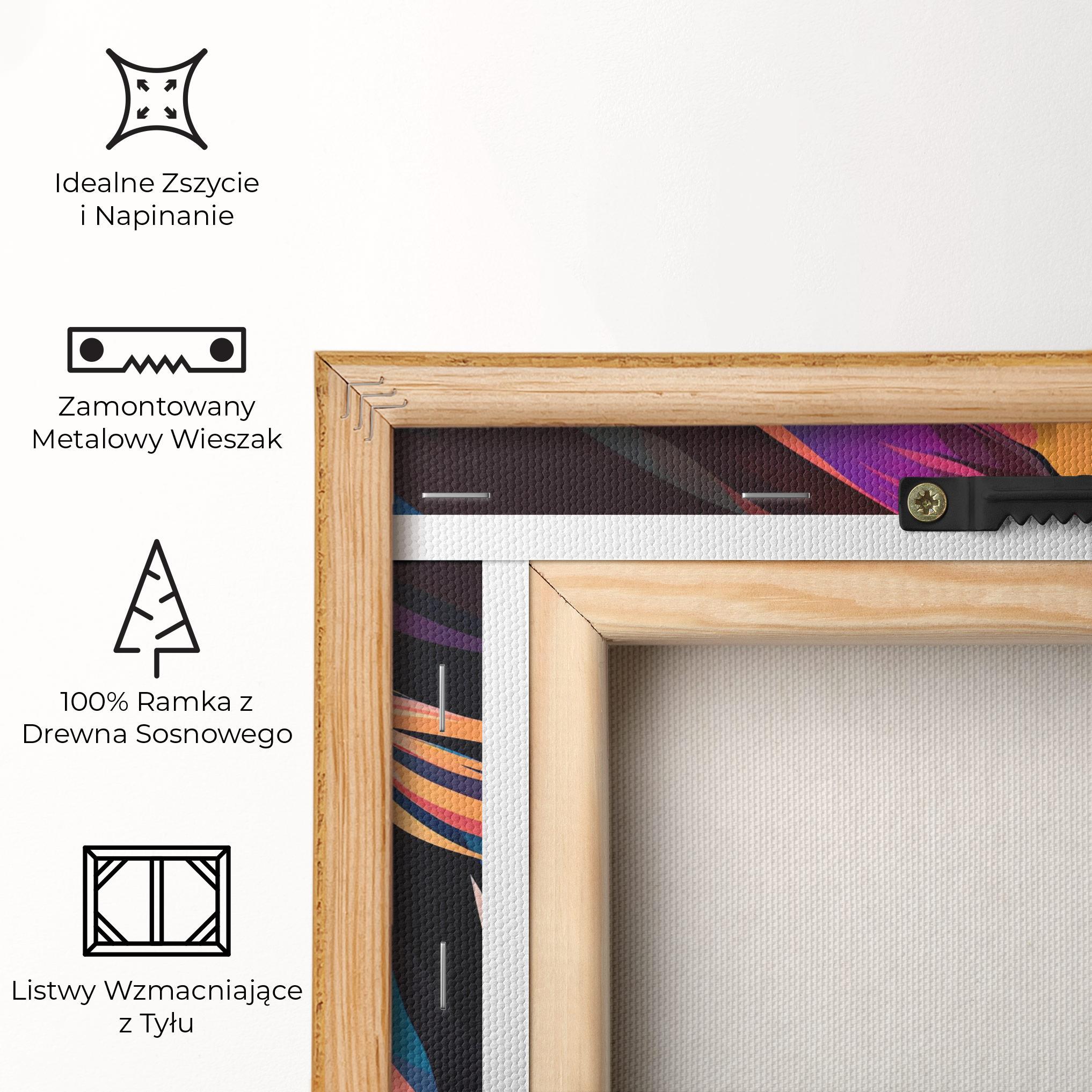 Obraz na Płótnie Worm Pop Light mockup 5