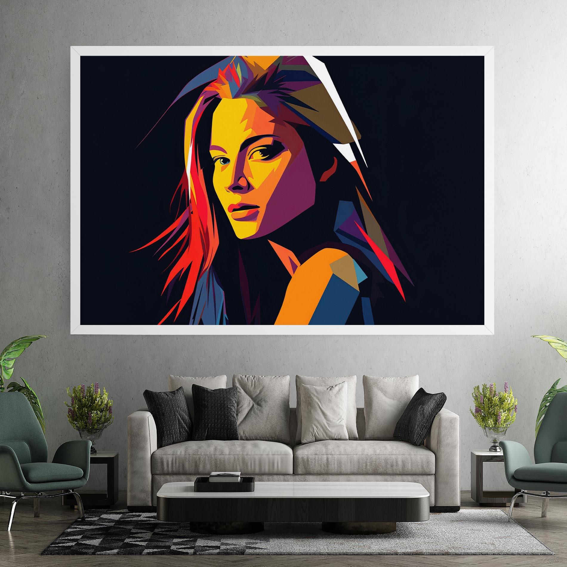 Obraz na Płótnie Orange Pop Light mockup 7