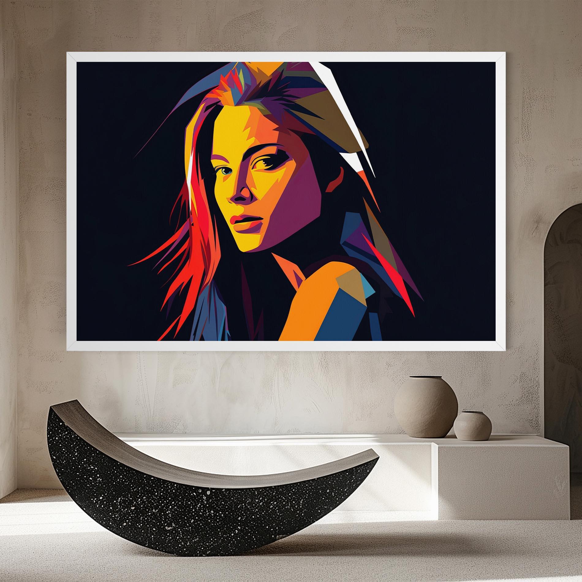 Obraz na Płótnie Orange Pop Light mockup 8