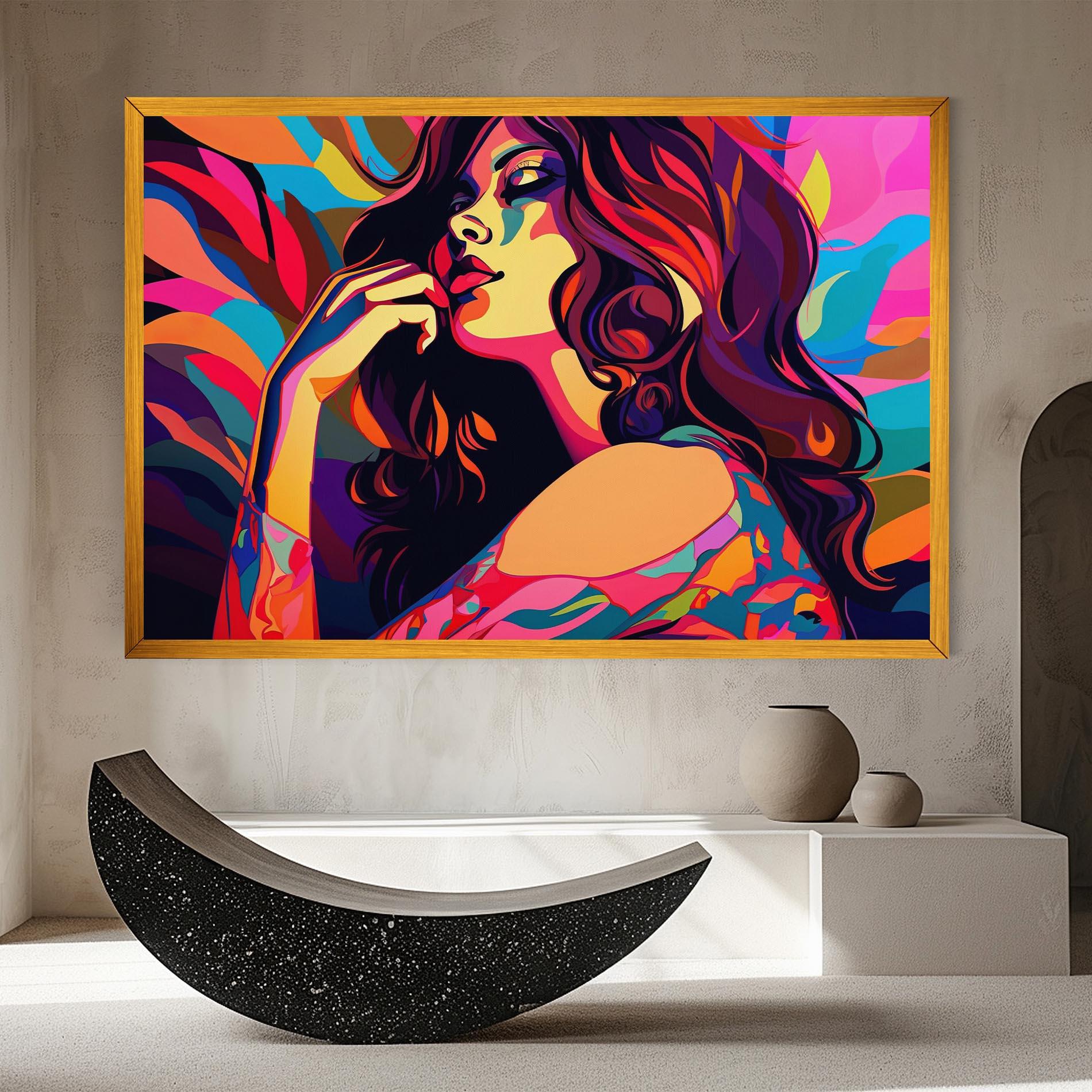 Obraz na Płótnie Pop Color Mix mockup 8