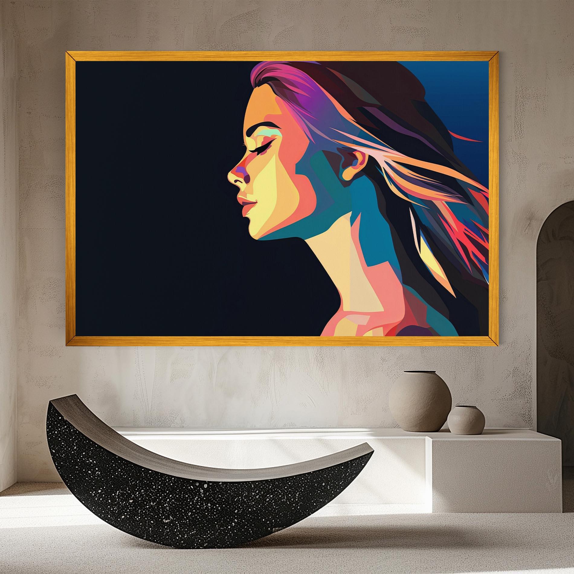 Obraz na Płótnie Worm Pop Light mockup 8