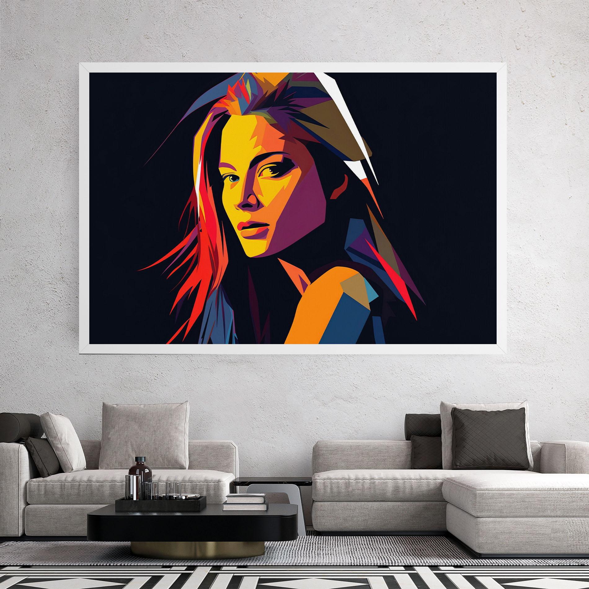 Obraz na Płótnie Orange Pop Light mockup 2