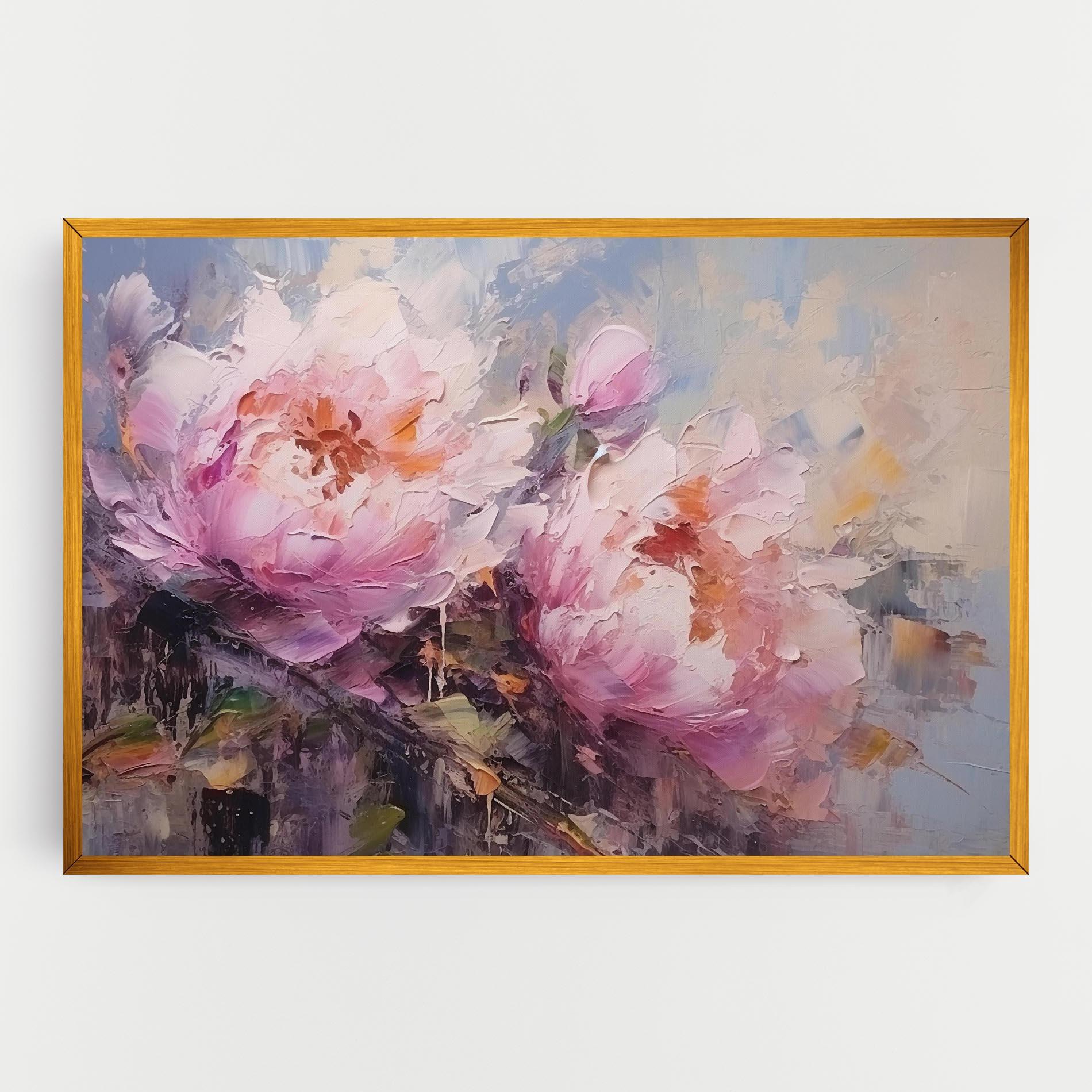 Obraz na Płótnie Peony Art mockup 0