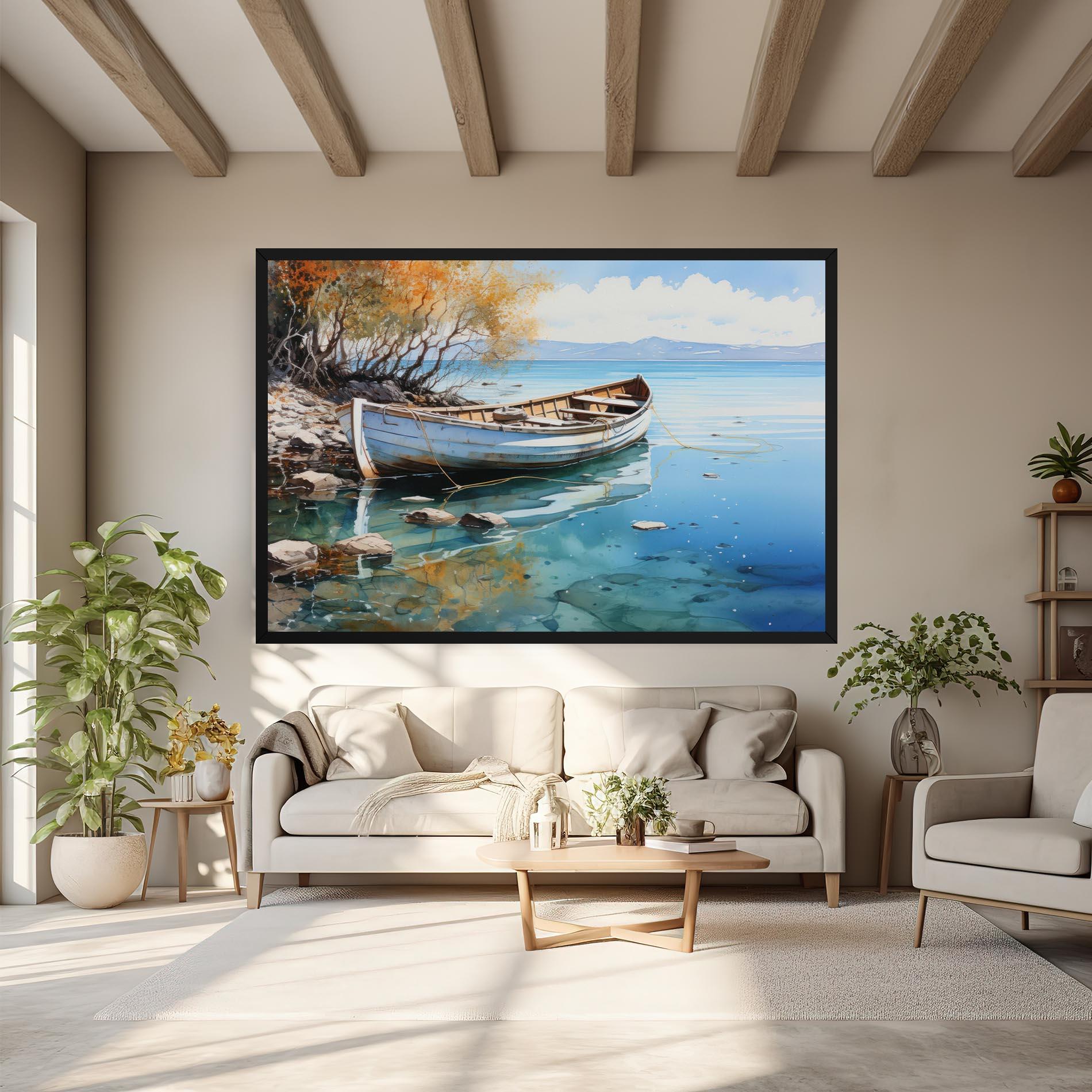 Obraz na Płótnie Sailing Boat mockup 6