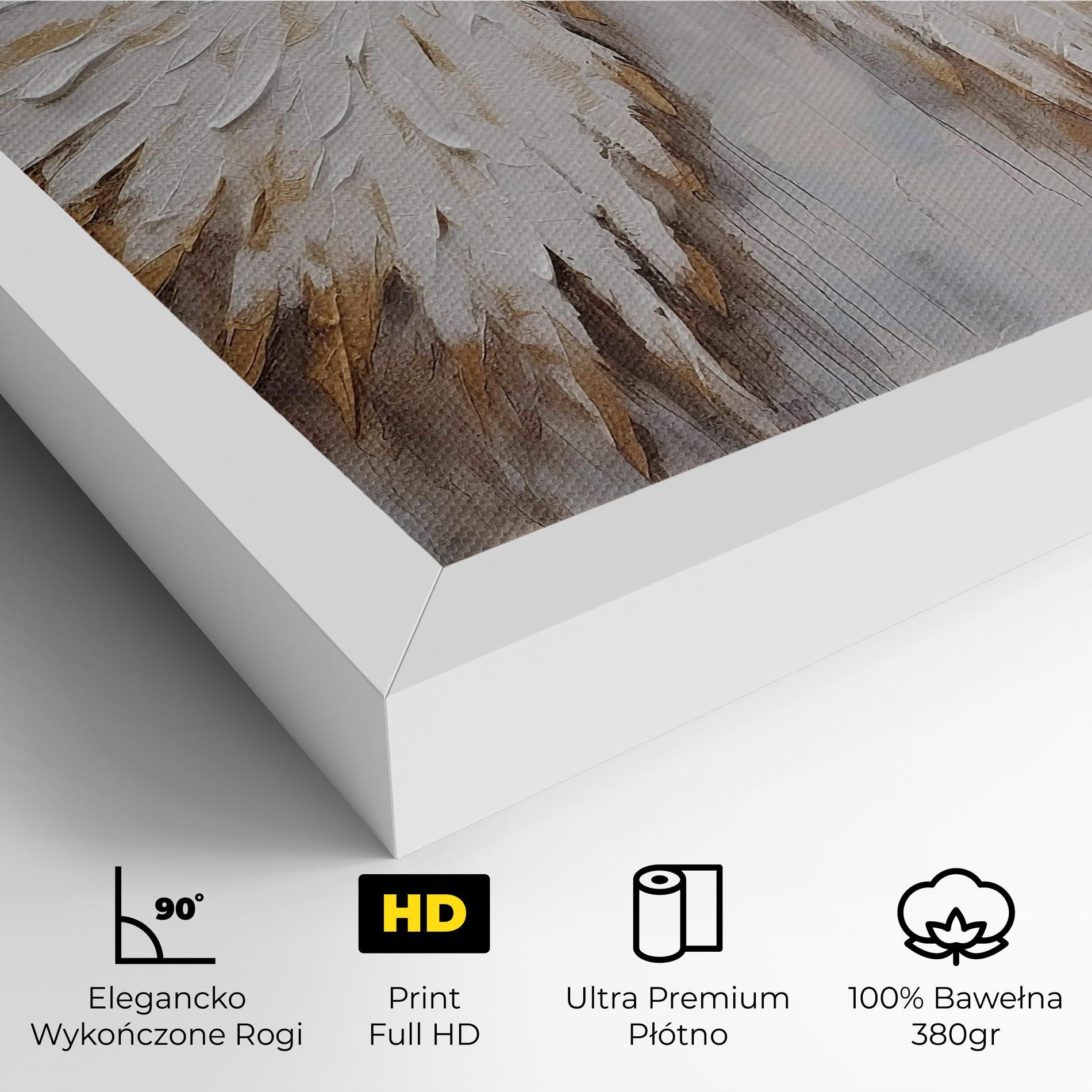 Obraz na Płótnie White Angel Wings mockup 4