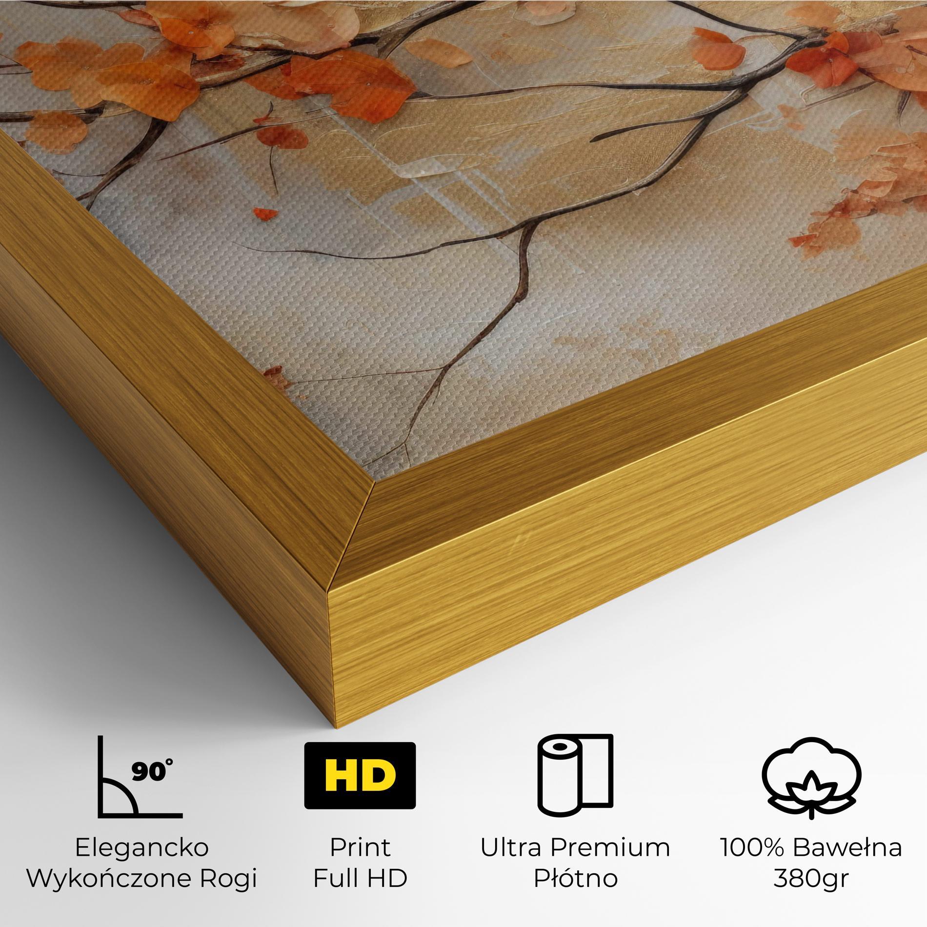 Obraz na Płótnie Autumn Nature Art mockup 4