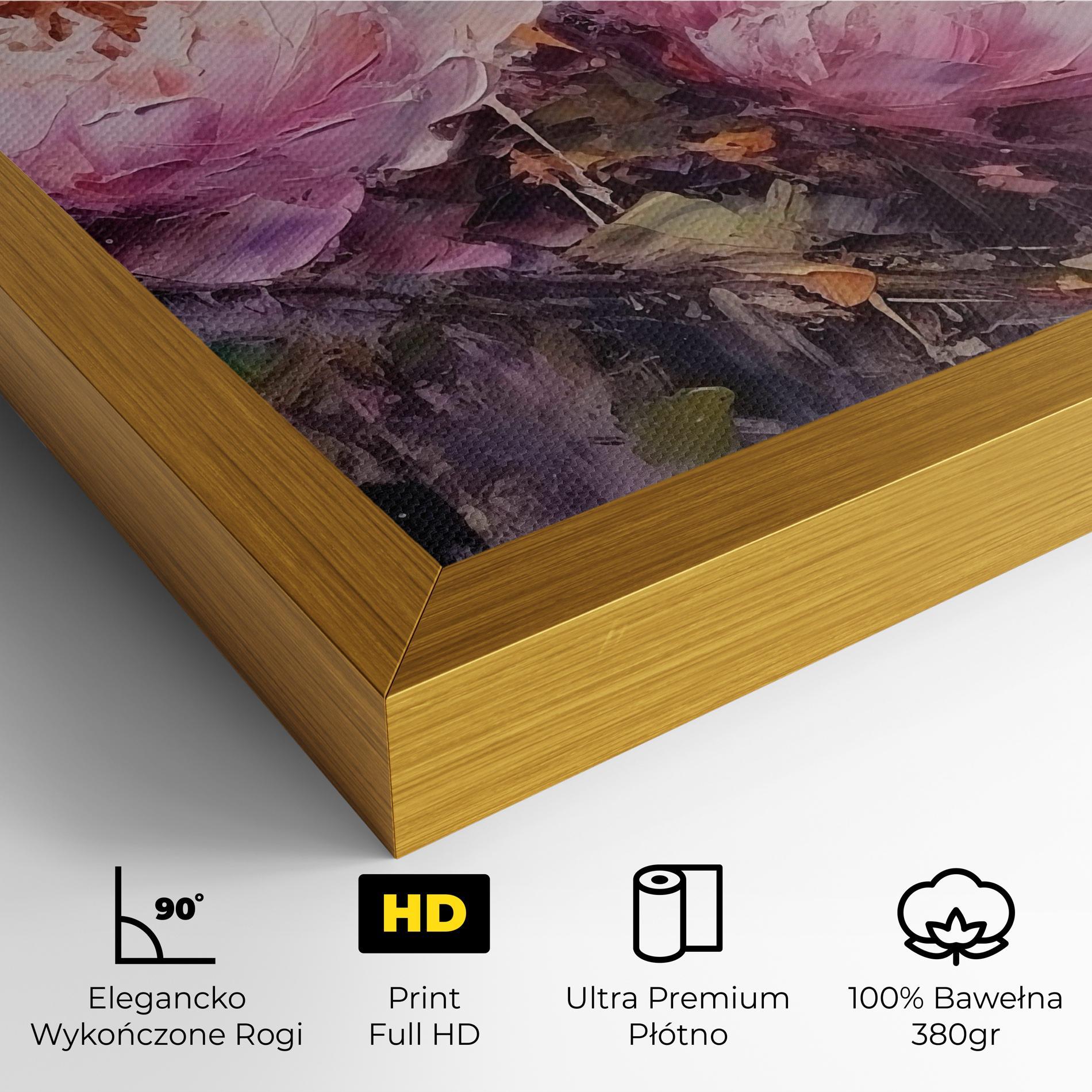 Obraz na Płótnie Peony Art mockup 4