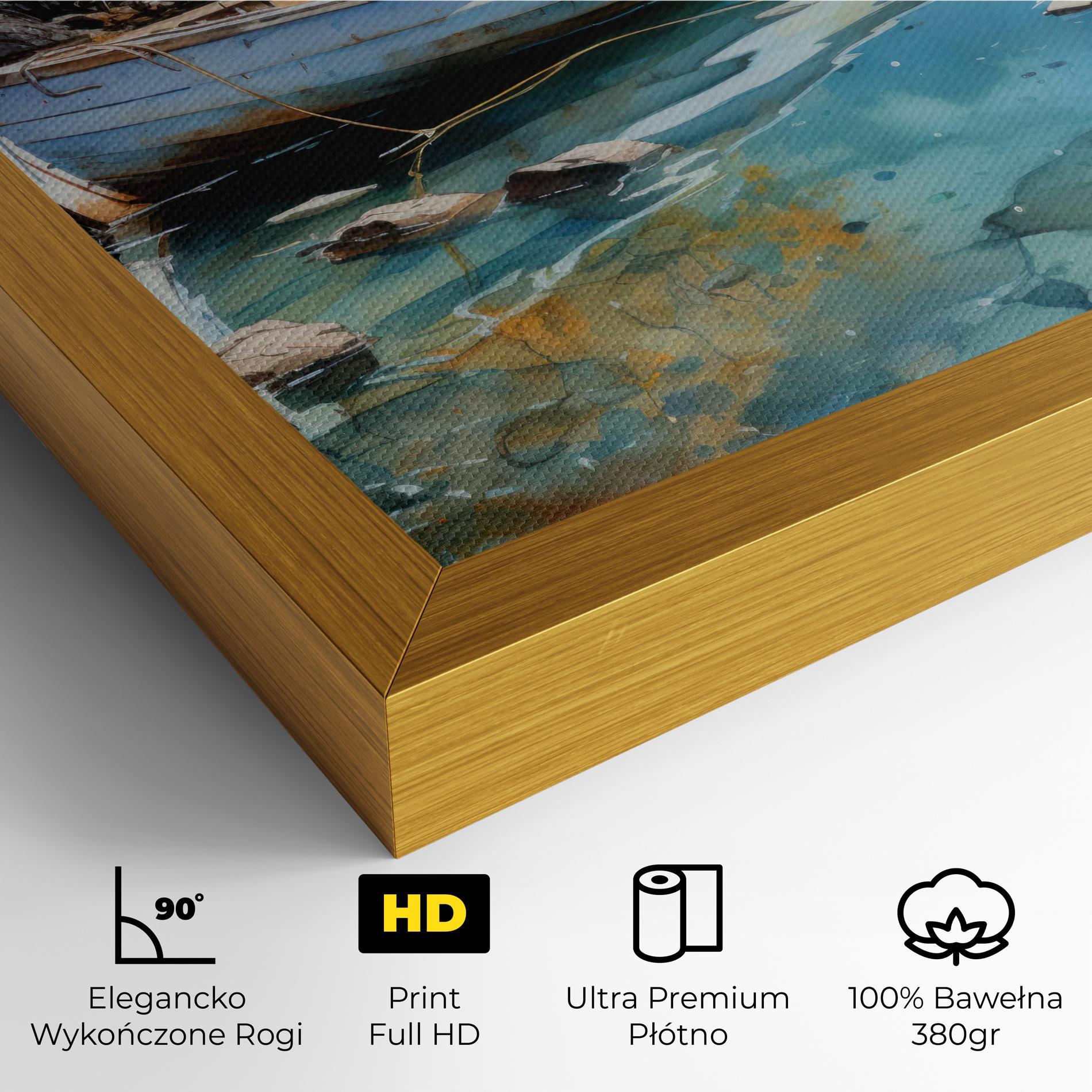 Obraz na Płótnie Sailing Boat mockup 4