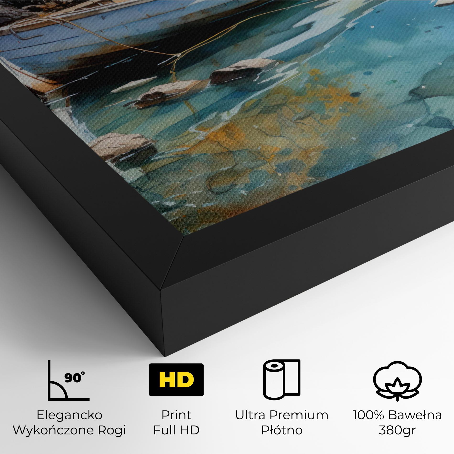 Obraz na Płótnie Sailing Boat mockup 4