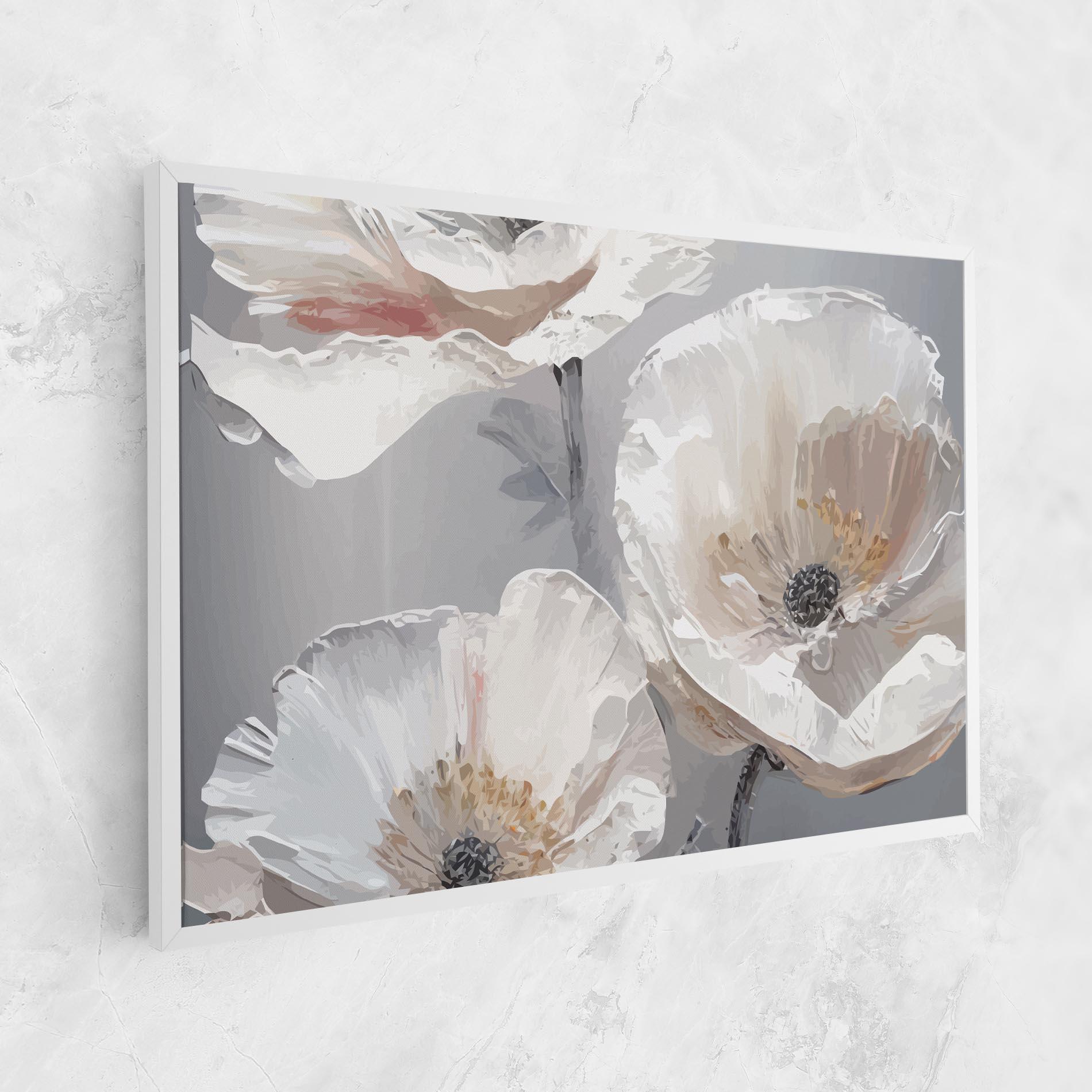 Obraz na Płótnie Cream Mix Flower mockup 1