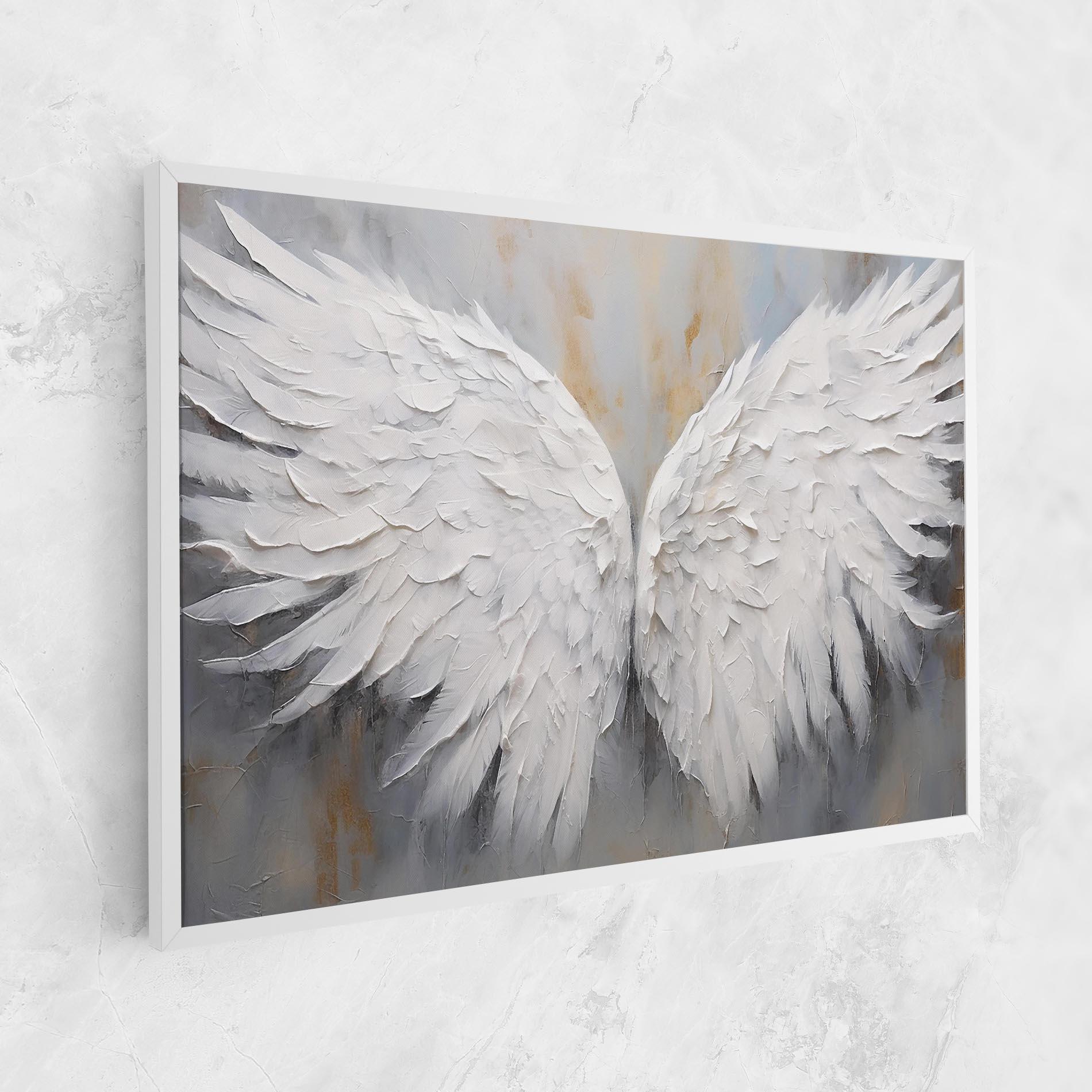 Obraz na Płótnie Pretty Angel Wings mockup 1