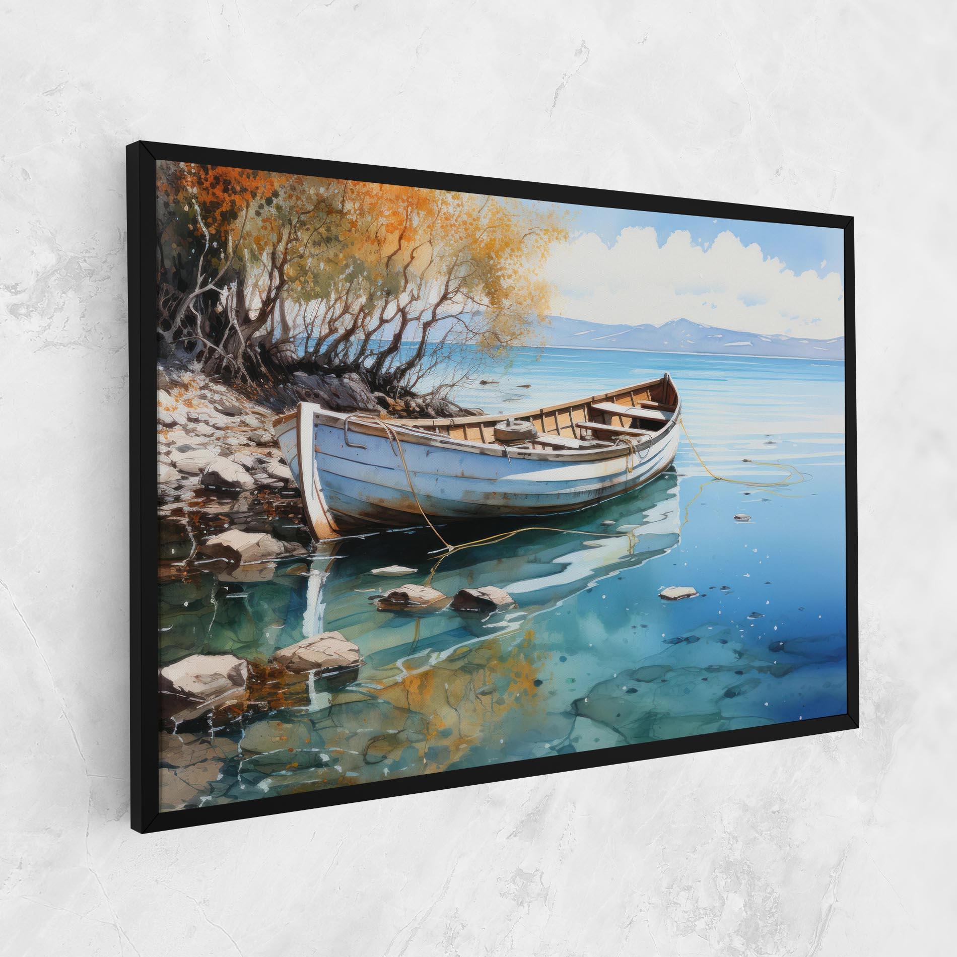 Obraz na Płótnie Sailing Boat mockup 1