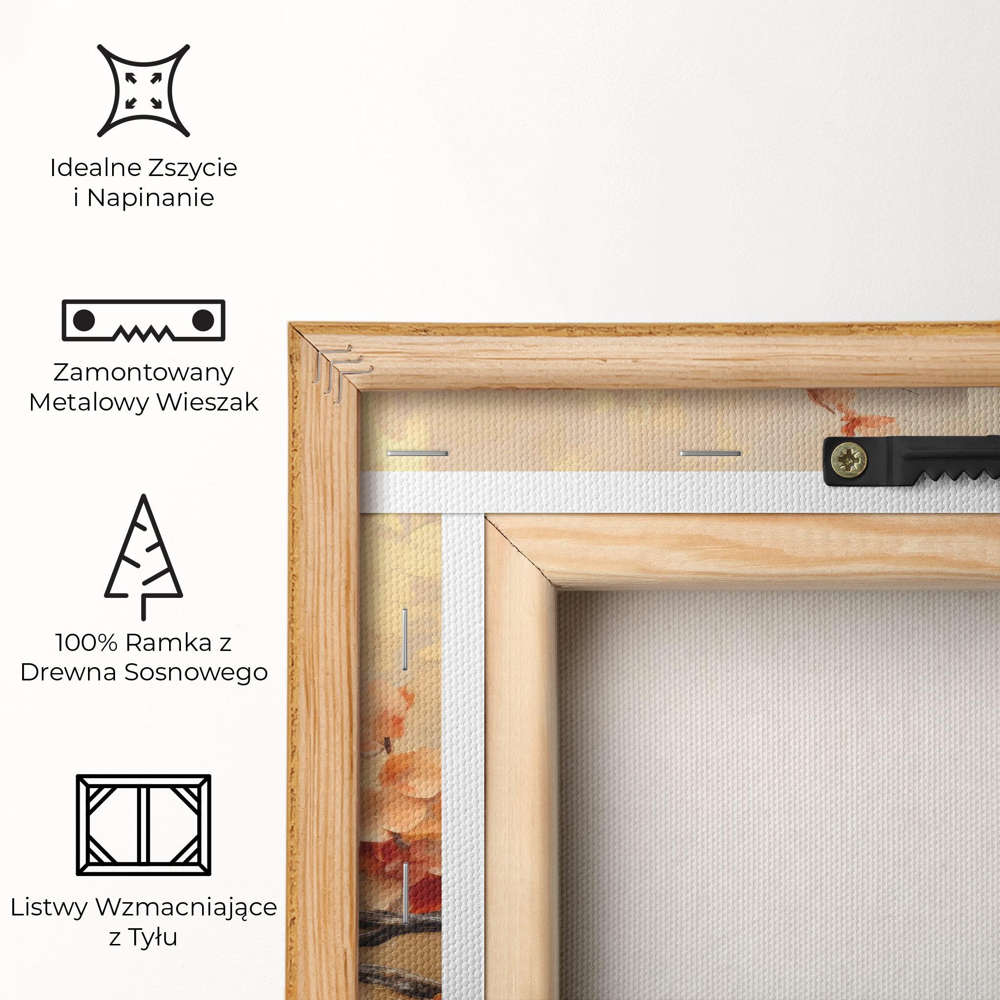 Obraz na Płótnie Autumn Nature Art mockup 5