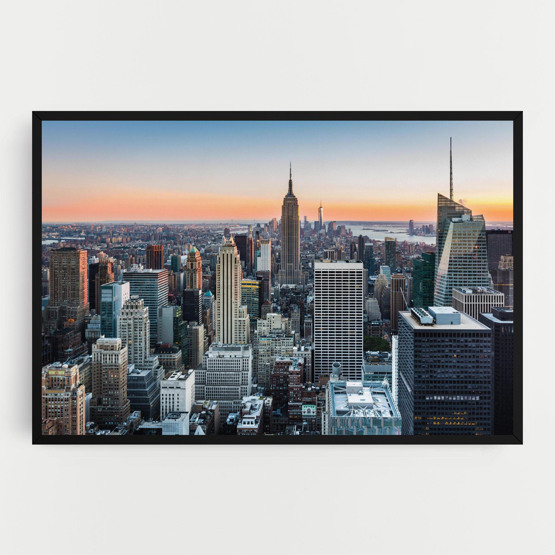 Obraz na Płótnie New York Skyline mockup 0