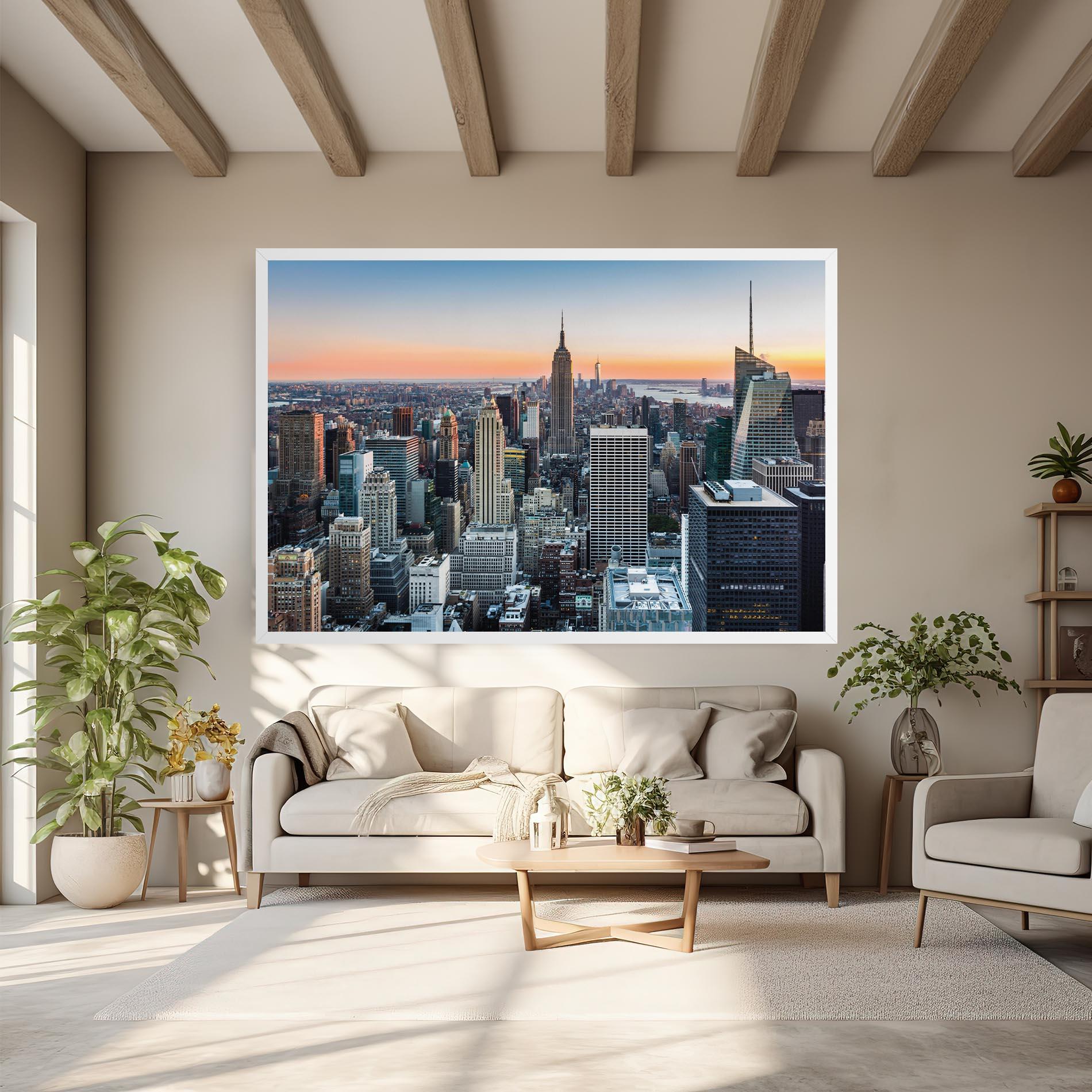 Obraz na Płótnie New York Skyline mockup 6