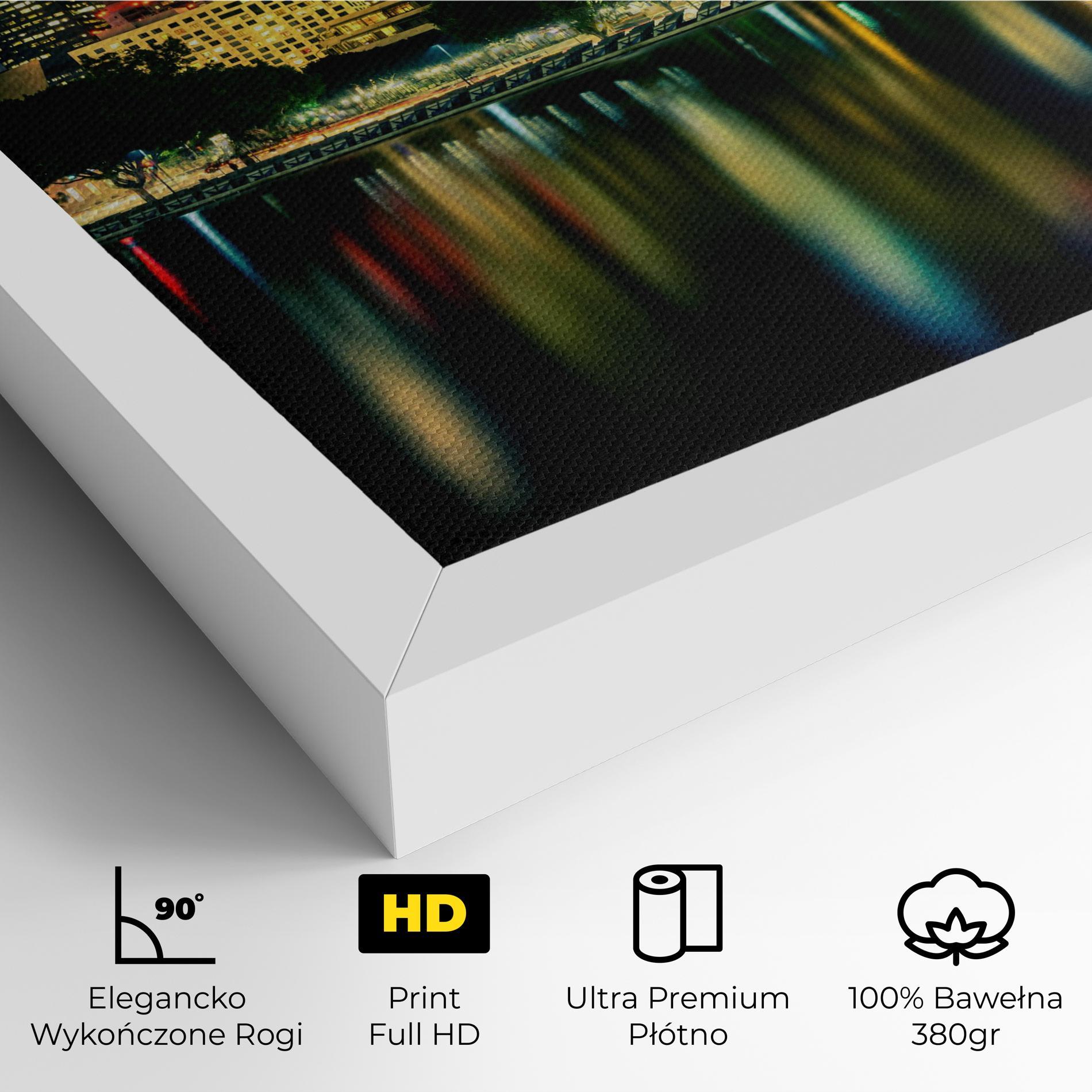 Obraz na Płótnie Los Angeles Night mockup 4