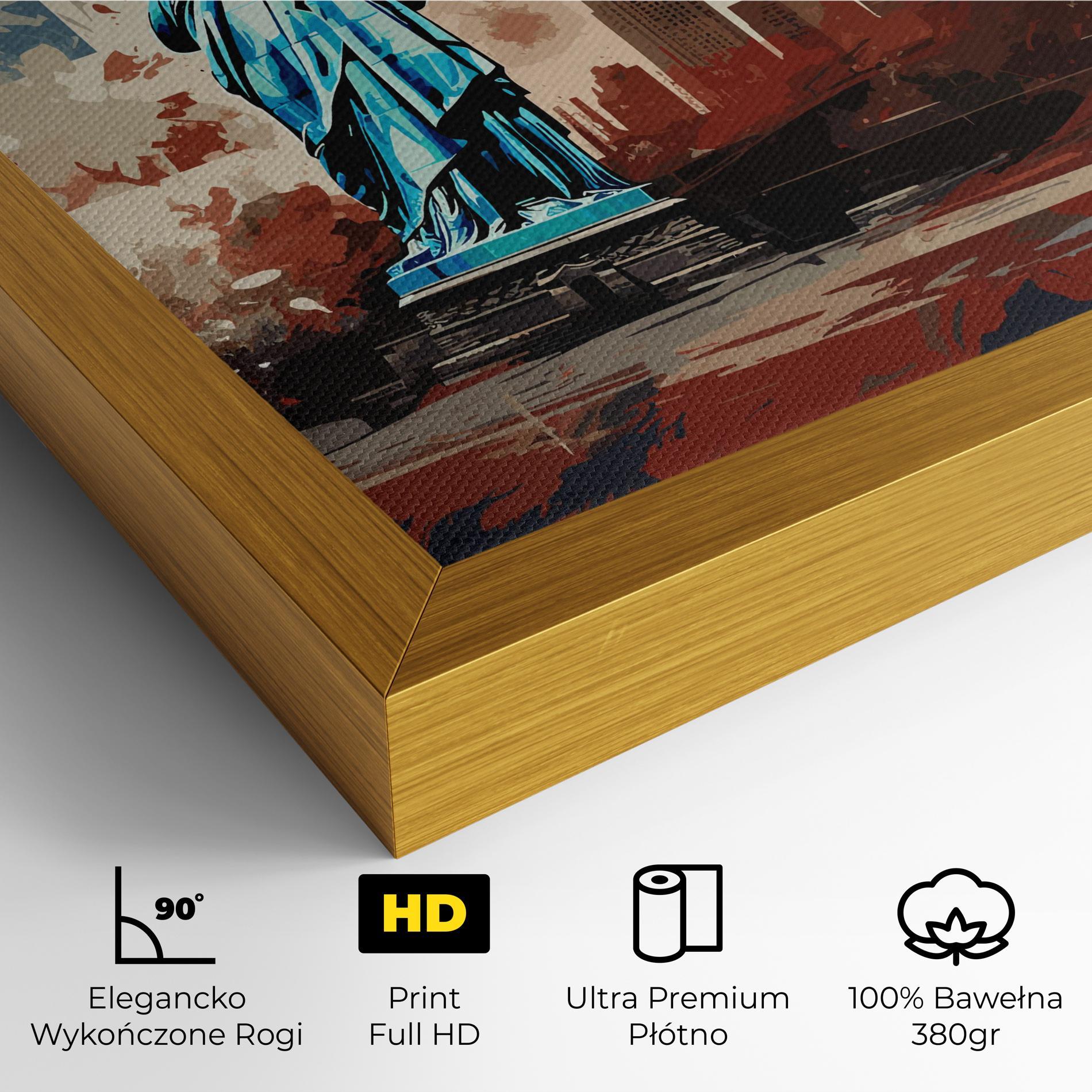 Obraz na Płótnie Patriotism Cultural Art mockup 4