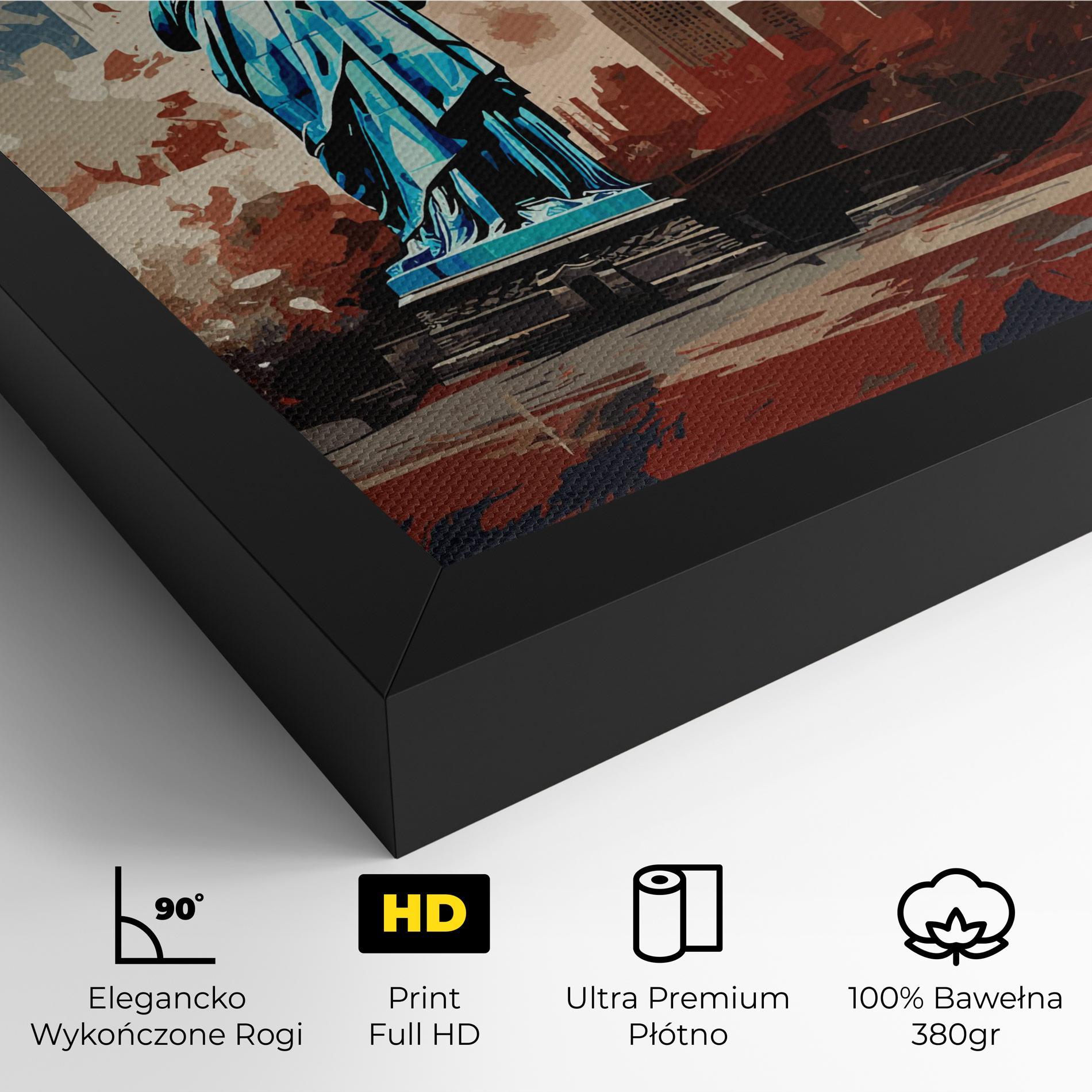 Obraz na Płótnie Patriotism Cultural Art mockup 4