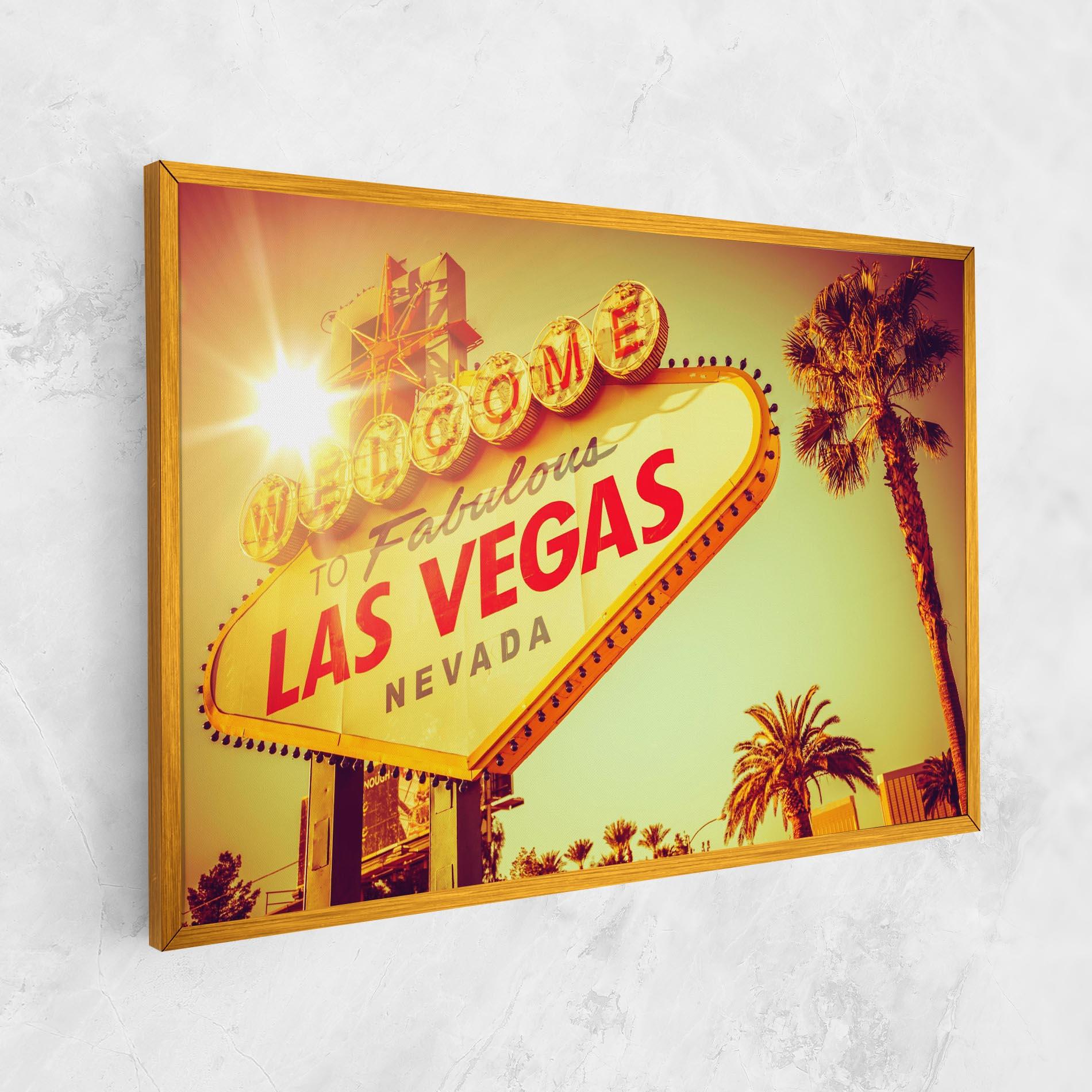 Obraz na Płótnie Las Vegas Nevada mockup 1