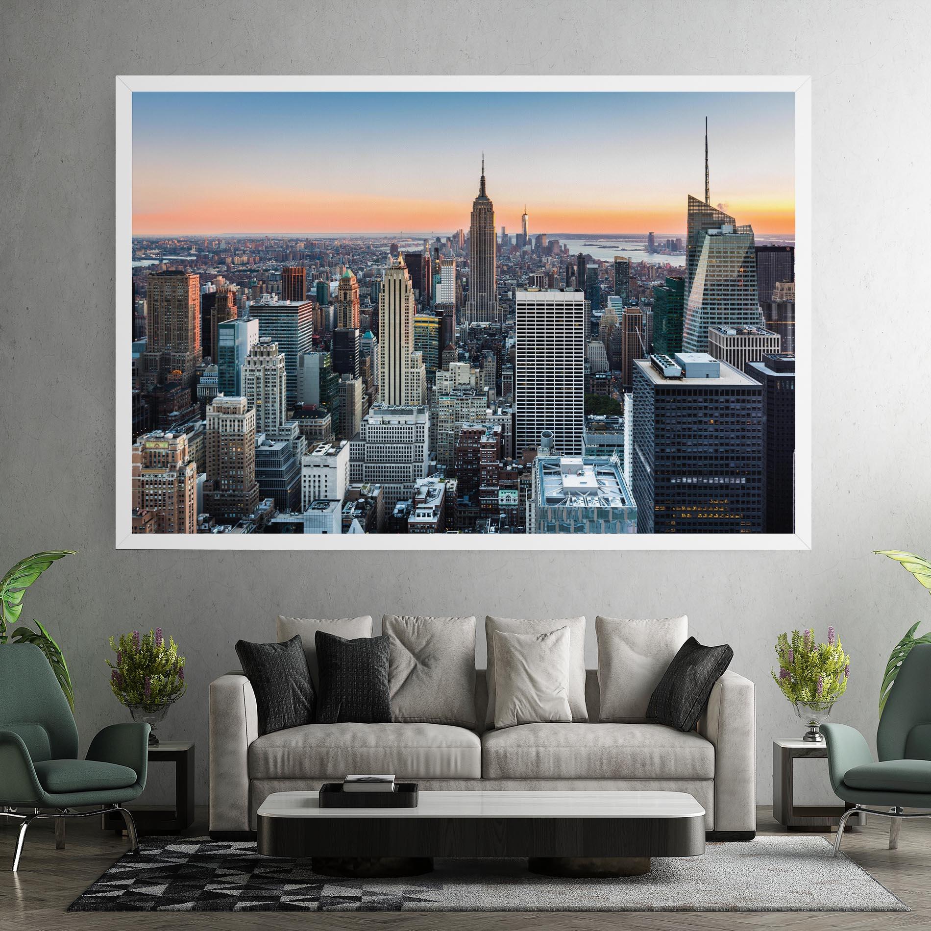 Obraz na Płótnie New York Skyline mockup 7