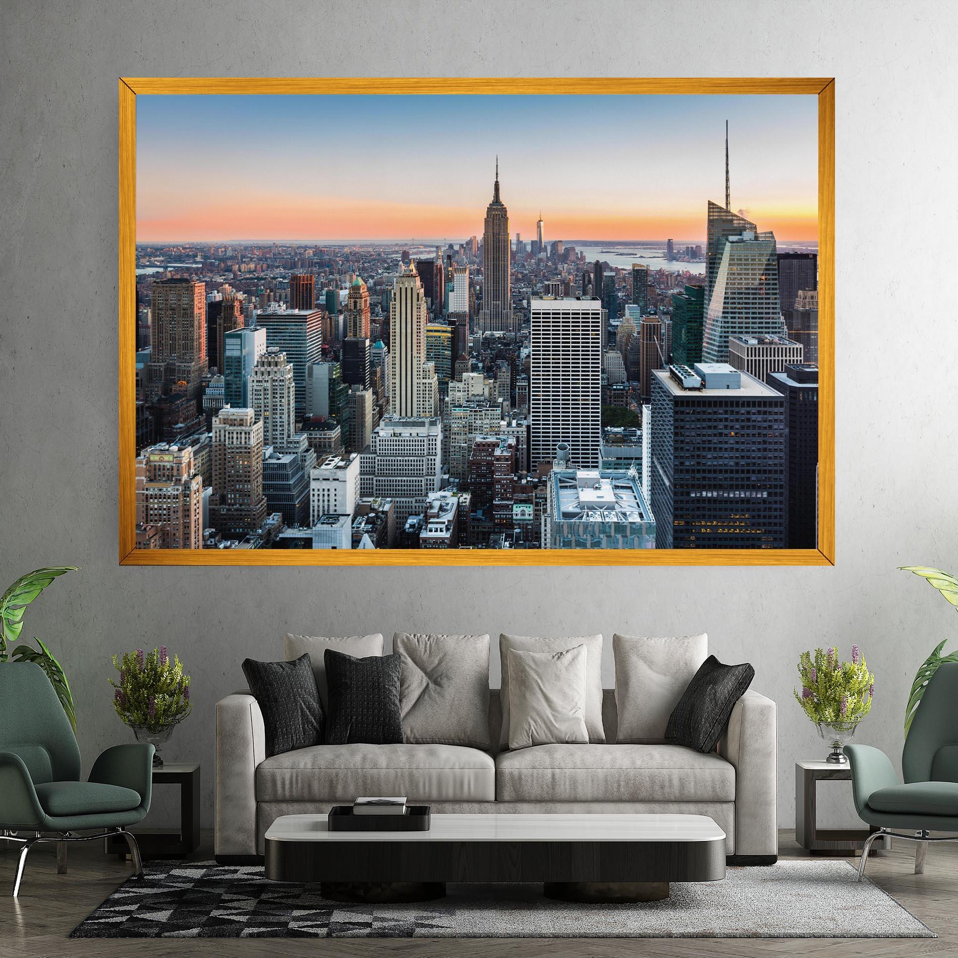 Obraz na Płótnie New York Skyline mockup 7