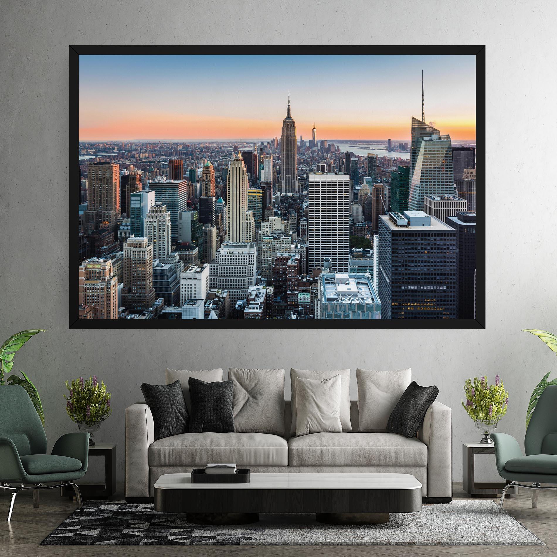 Obraz na Płótnie New York Skyline mockup 7
