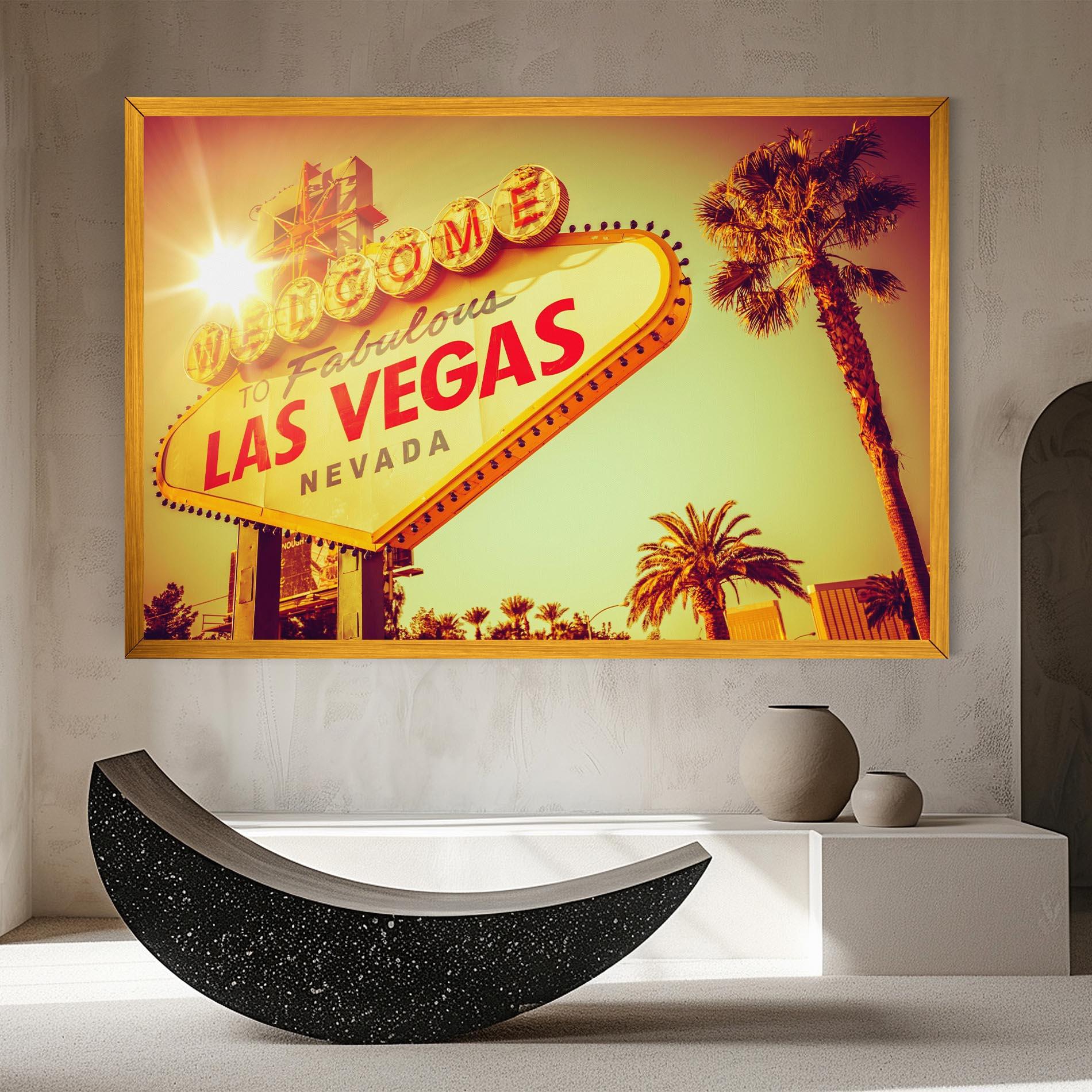 Obraz na Płótnie Las Vegas Nevada mockup 8