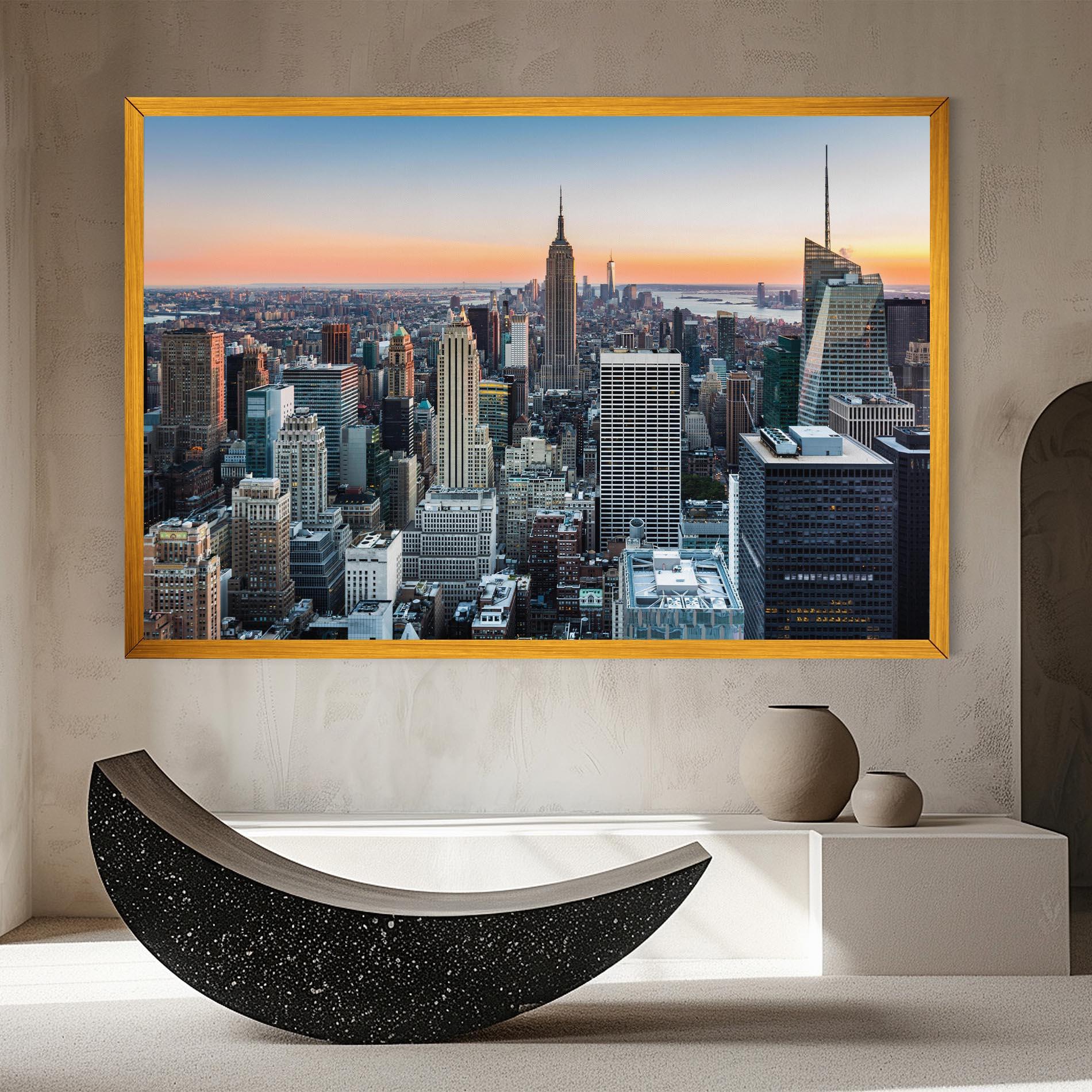 Obraz na Płótnie New York Skyline mockup 8